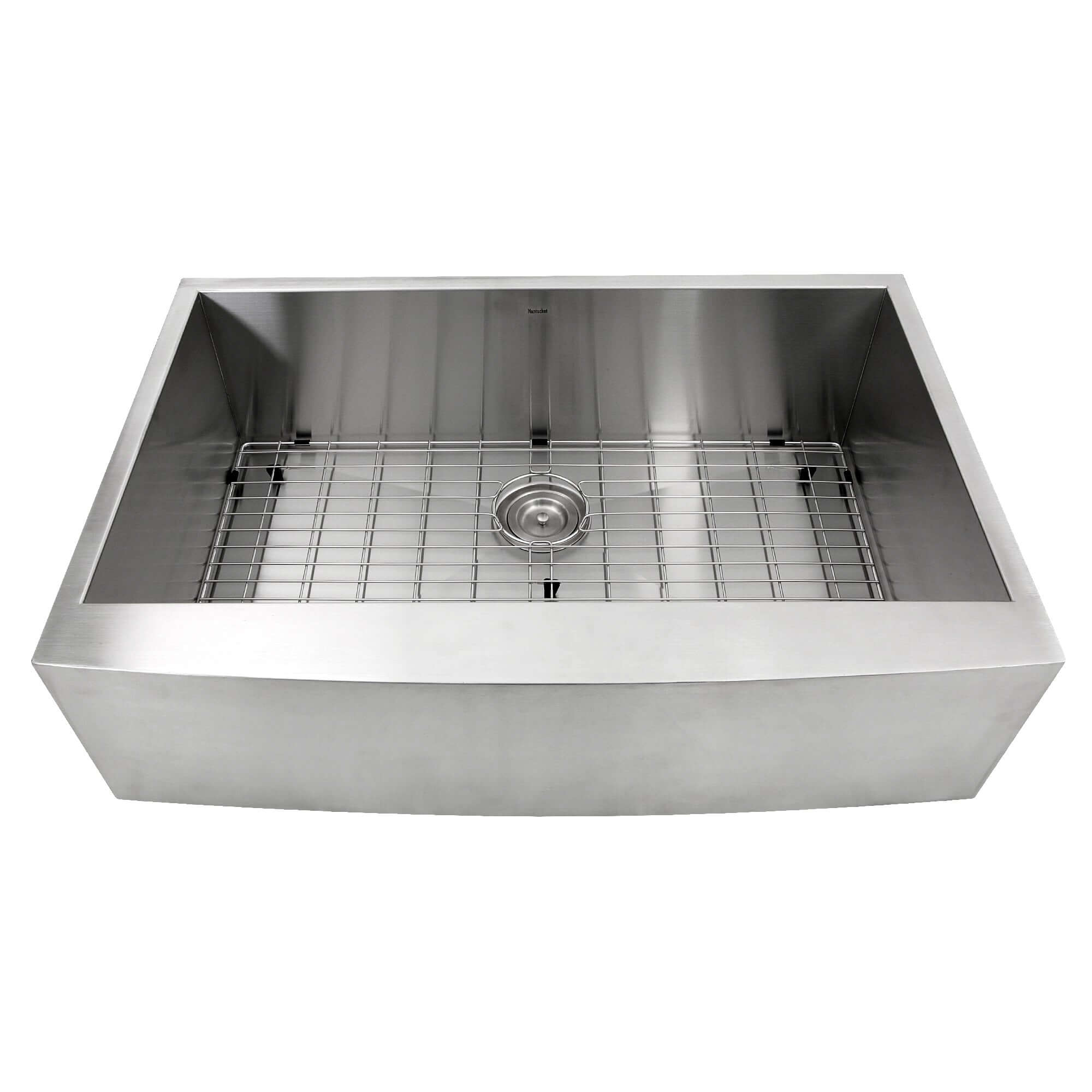 Alternate Image for Nantucket Sinks Pro Series 33" Stainless Steel Farmhouse Sink, 16 Gauge, APRON332010-16