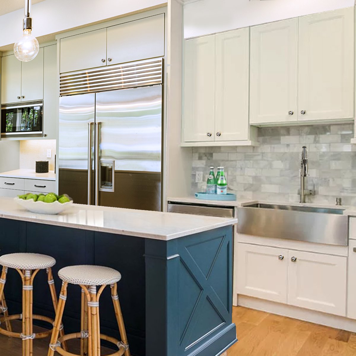 Alternate Image for Nantucket Sinks Pro Series 33" Stainless Steel Farmhouse Sink, 16 Gauge, Apron332210-SR-16