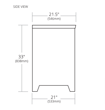Alternate Image for Native Trails 30" Americana Freestanding Vanity Base in Anvil, VNB308