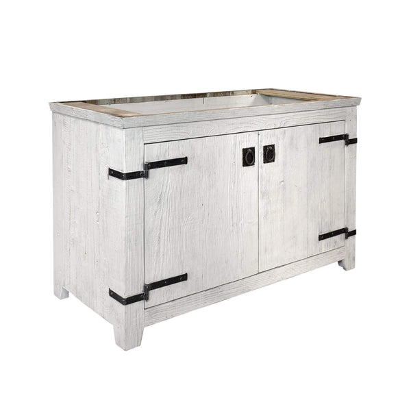 Native Trails 48" Americana Freestanding Rustic Vanity Base in Whitewa