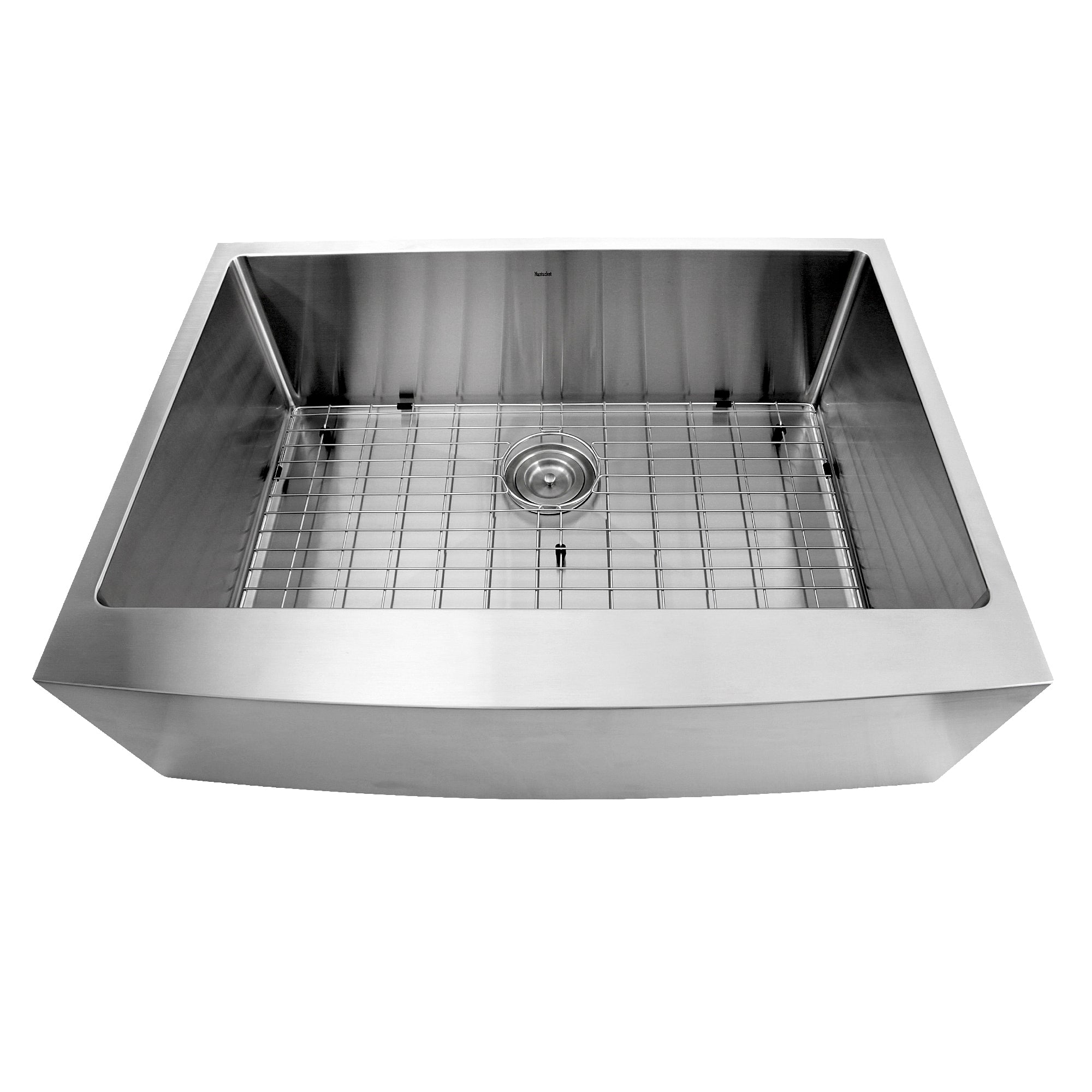 Nantucket Sinks Pro Series 30" Stainless Steel Farmhouse Sink, APRON302010-SR-16 - The Sink Boutique