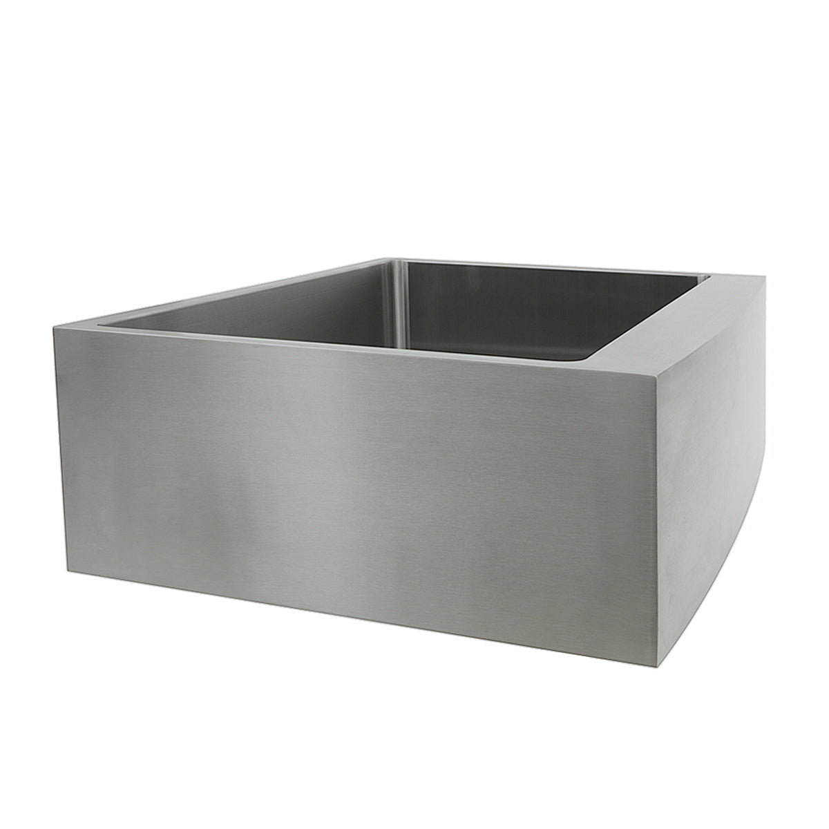 Alternate Image for Nantucket Sinks Pro Series 30" Stainless Steel Farmhouse Sink, 16 Gauge, APRON302010-SR-16