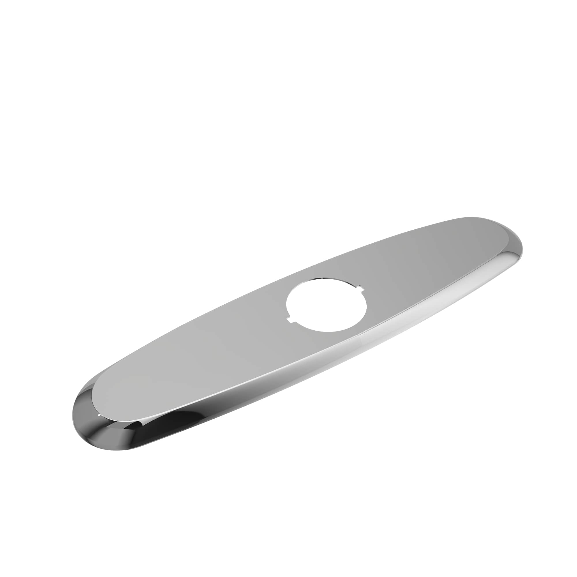 BOCCHI Traditional Kitchen Faucet Deck Plate Oval Chrome, 2180 0004 CH