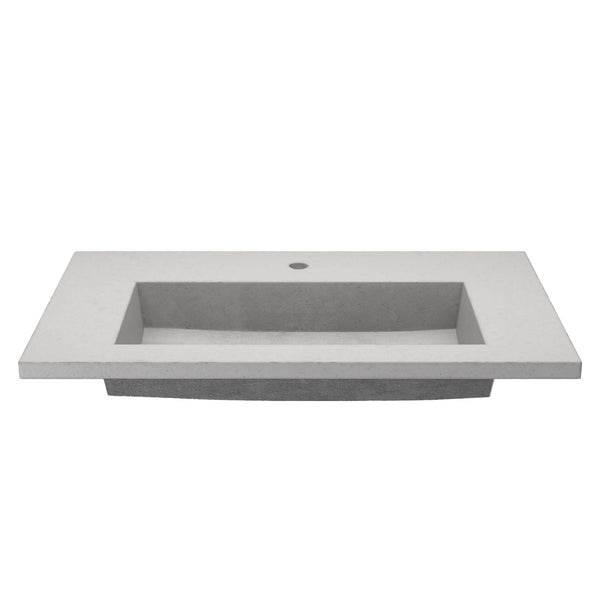 Native Trails 36" Capistrano ADA Vanity Top with Integral Trough Sink