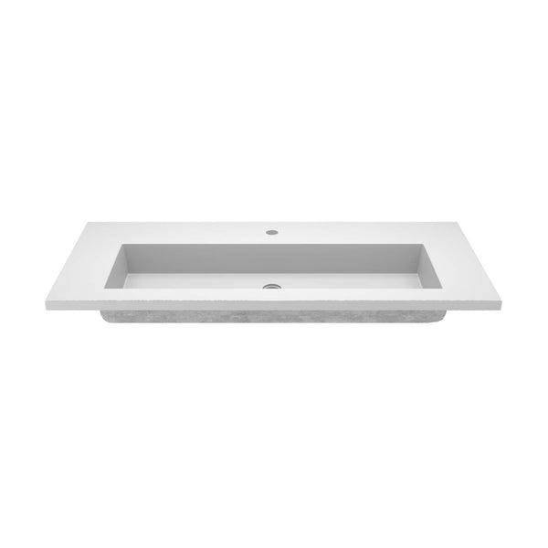 Native Trails 48" Capistrano ADA Vanity Top with Integral Trough Sink