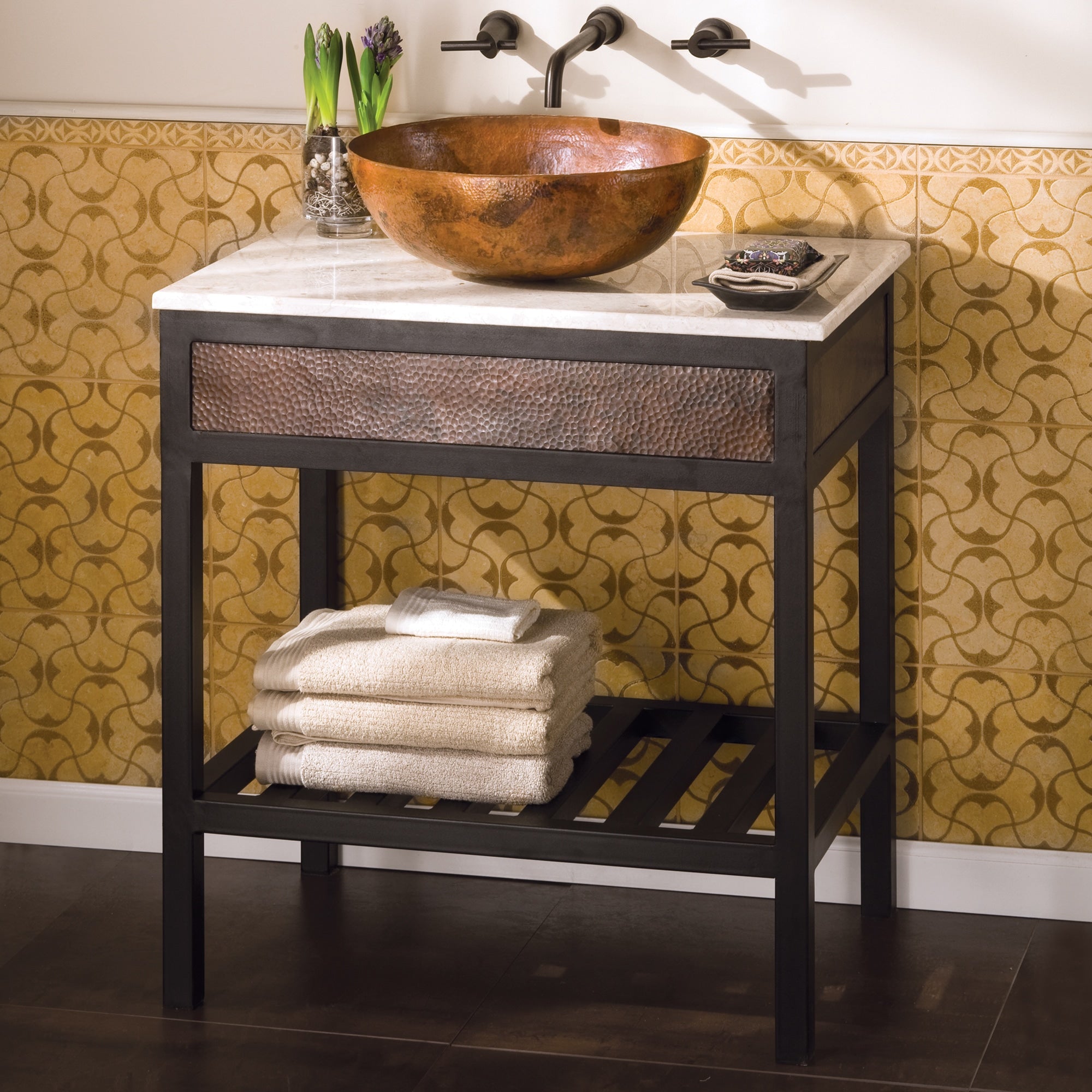 Native Trails 30" Carrara Vanity Top - Vessel Cutout with No Faucet Hole, VNT30-CV