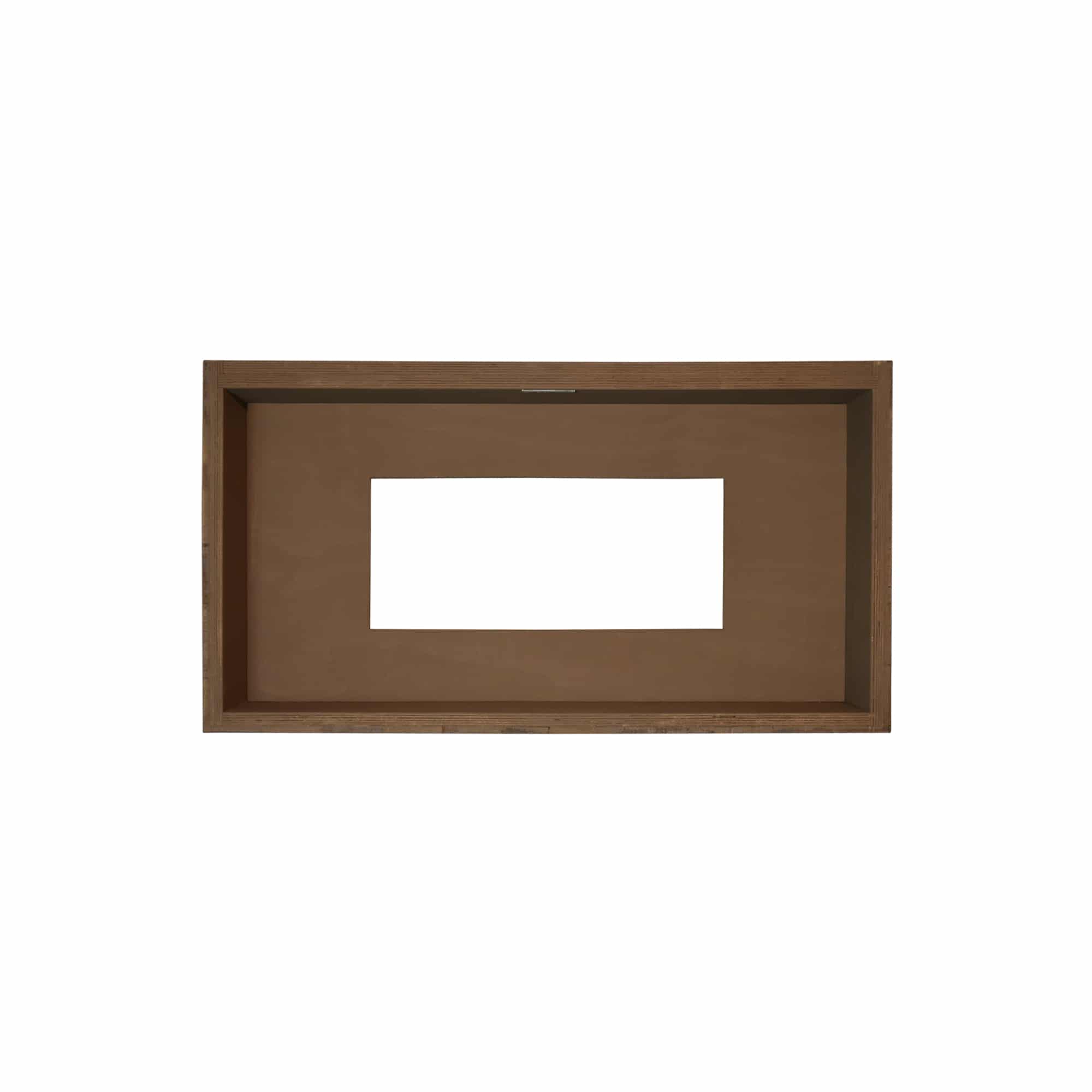 Alternate Image for Native Trails 36" Wall Mount Floating Vanity Base in Chardonnay, Reclaimed Oak Wood, Vintner's Collection, VNW191