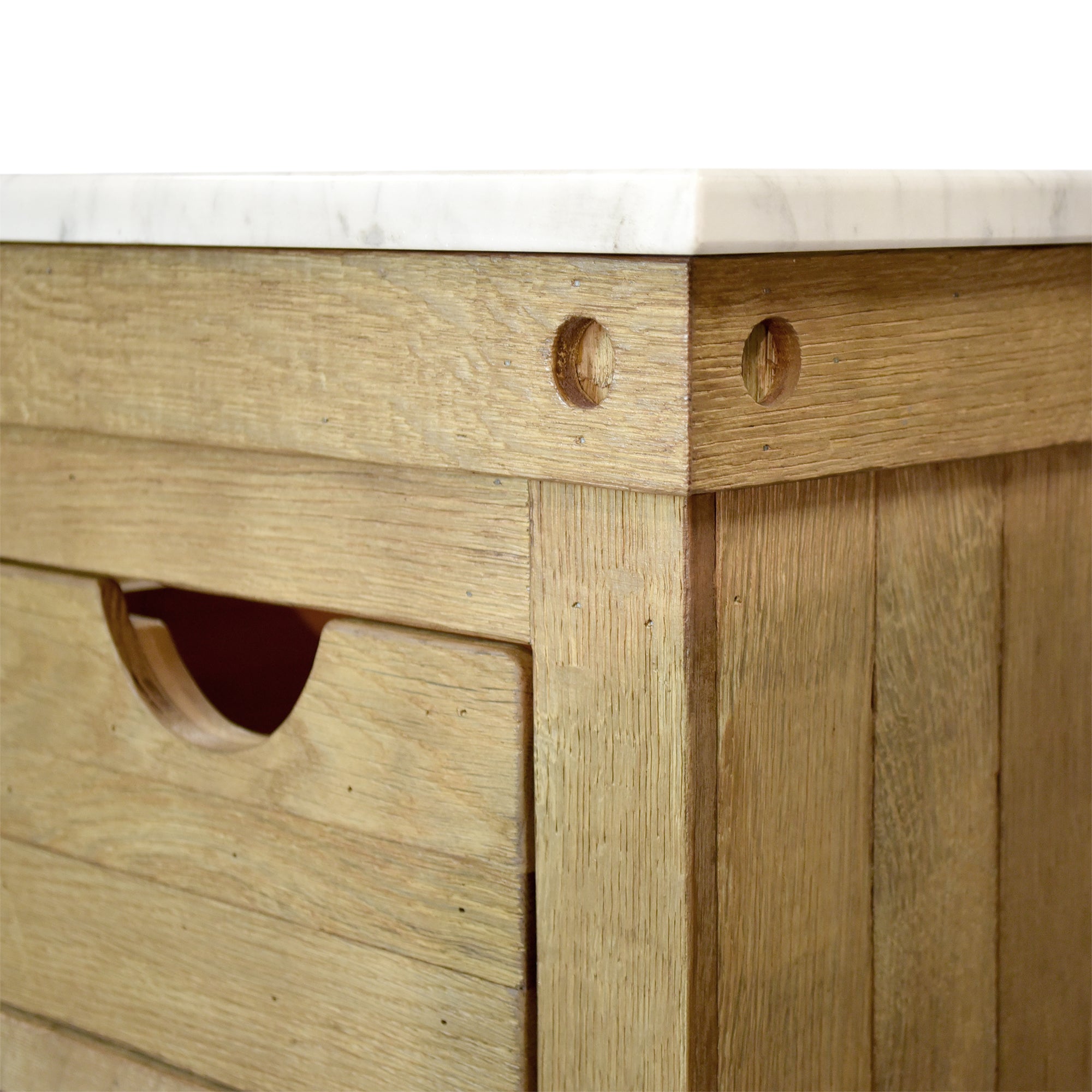 Alternate Image for Native Trails 36" Freestanding Vanity Base in Chardonnay, Reclaimed Oak Wood, Vintner's Collection, VNW361