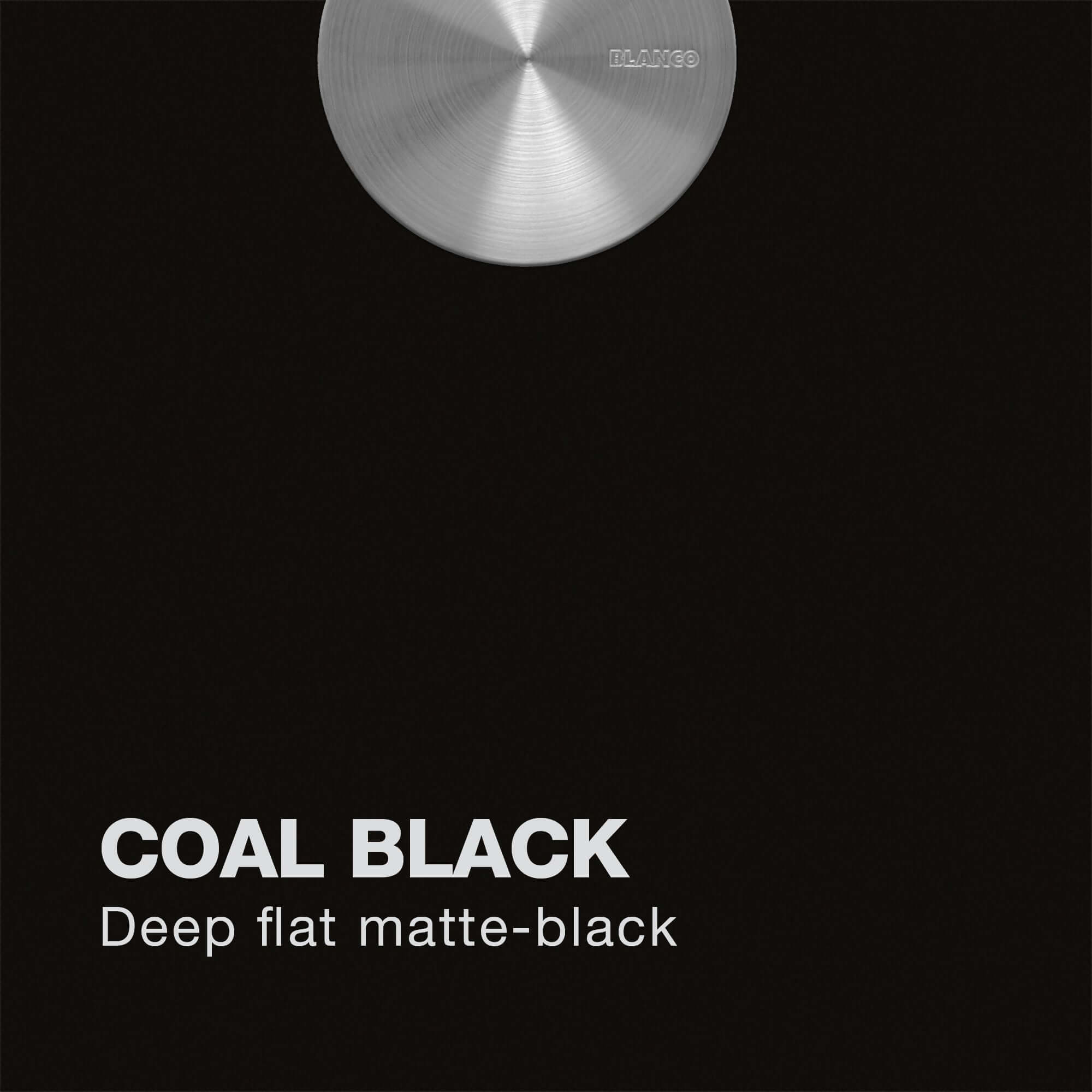 Alternate Image for Blanco Precis 30" Undermount Granite Composite Kitchen Sink, Silgranit, Coal Black, 442931