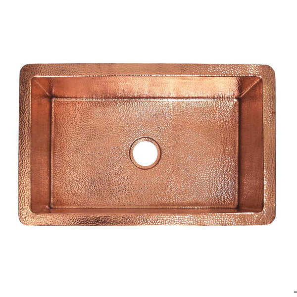 Native Trails Cocina 30 Copper Kitchen Sink Polished Copper Cpk493