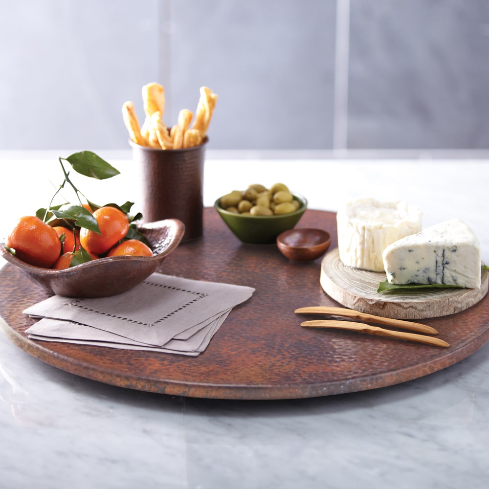 Native Trails 20" Lazy Susan in Tempered Copper, CPO342