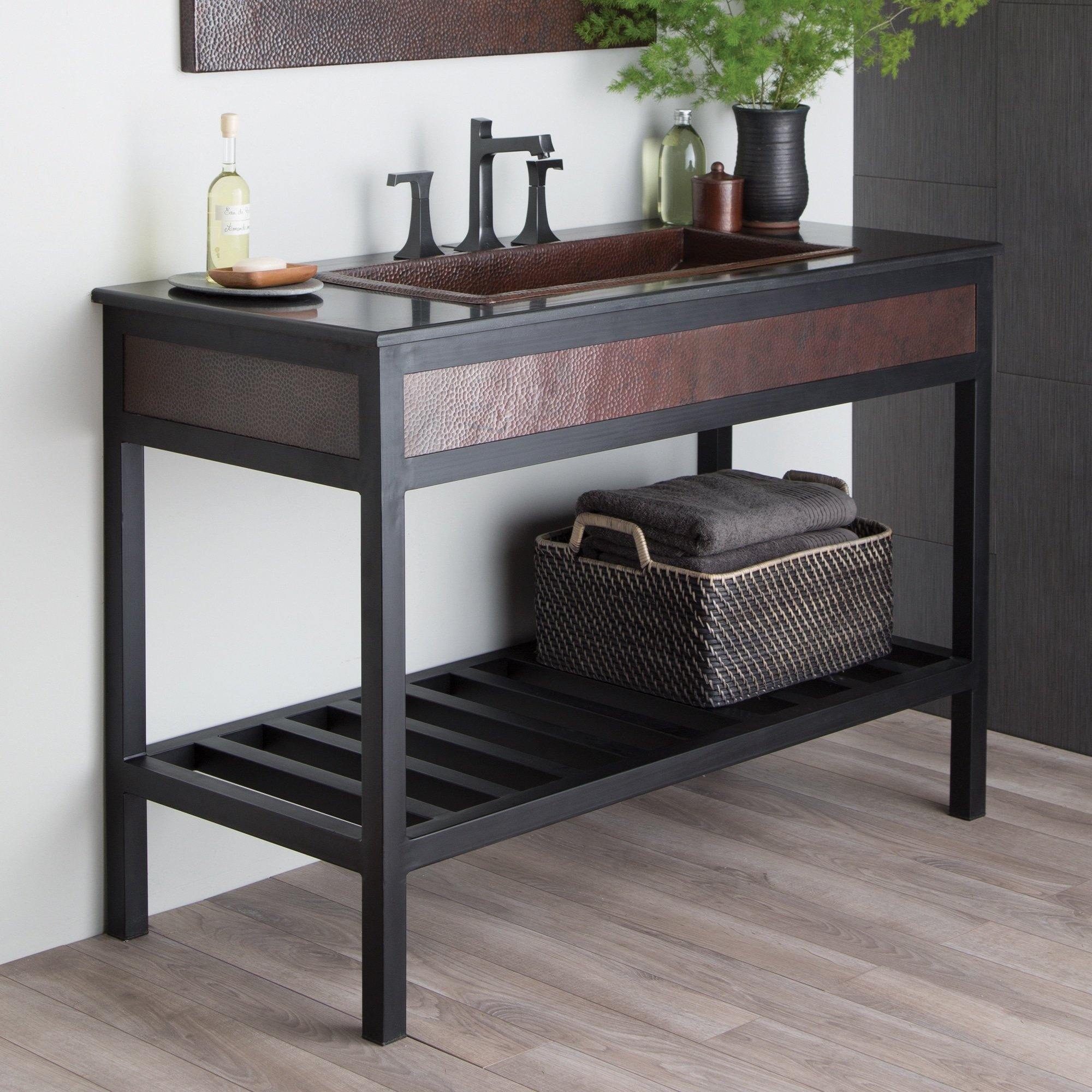Native Trails 48" Cuzco Freestanding Vanity Base in Antique, VNR482