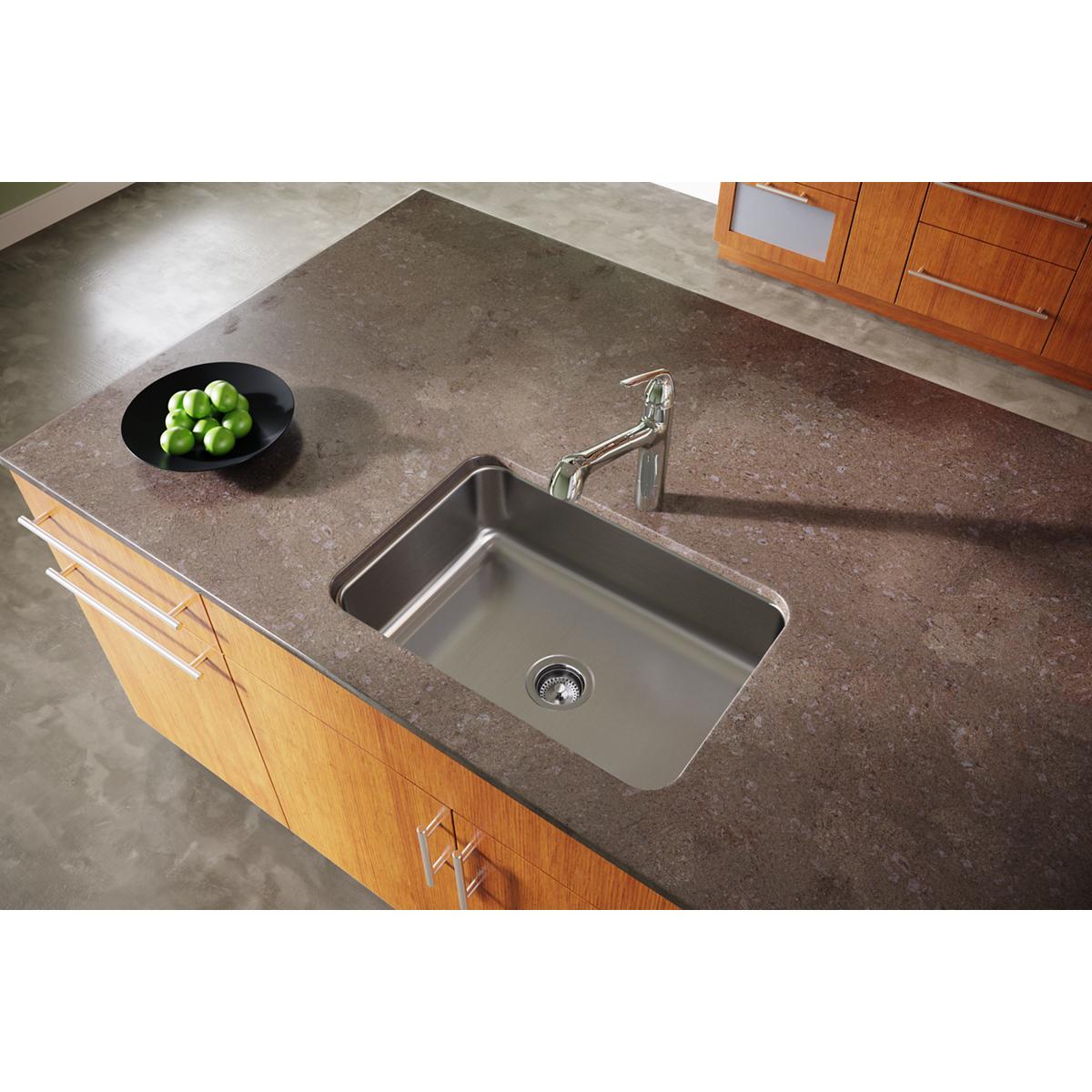 Elkay Dayton 27" Stainless Steel Kitchen Sink, Radiant Satin, DXUH2416 - The Sink Boutique
