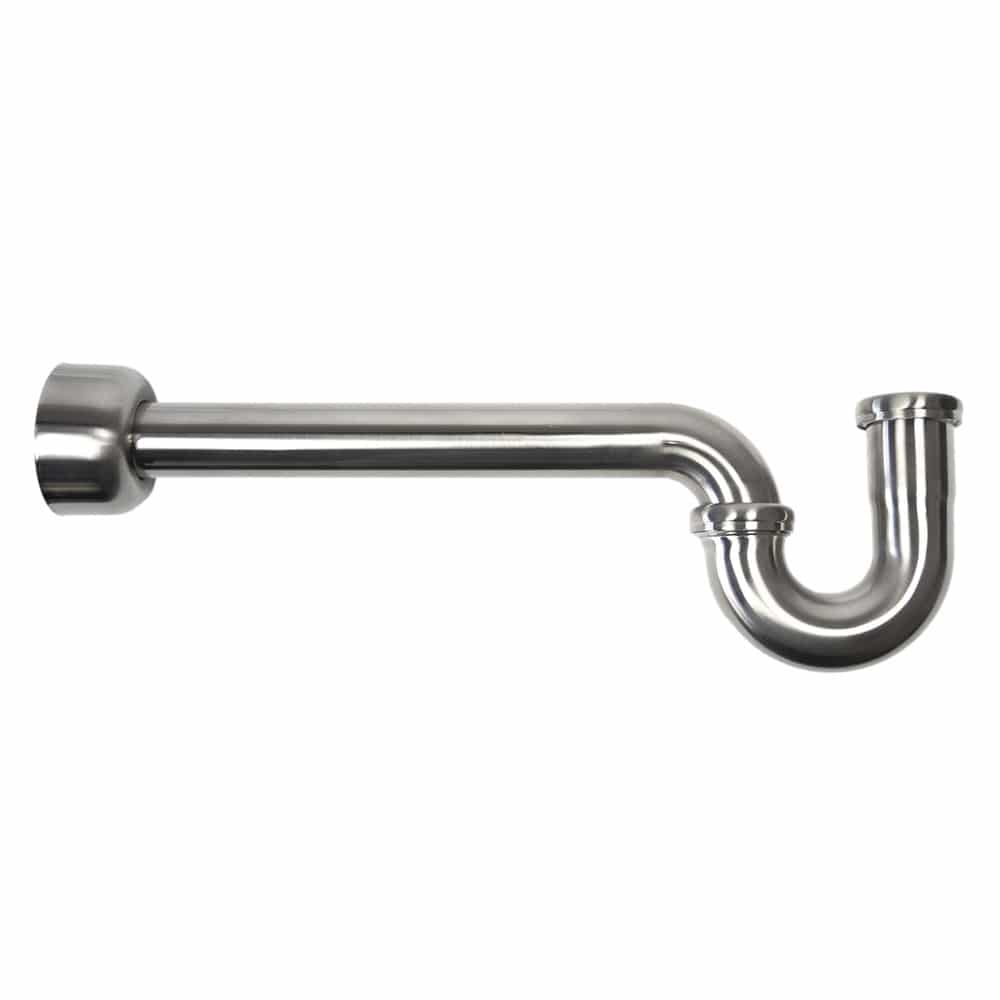 Native Trails Decorative P-Trap in Brushed Nickel, DR560-BN