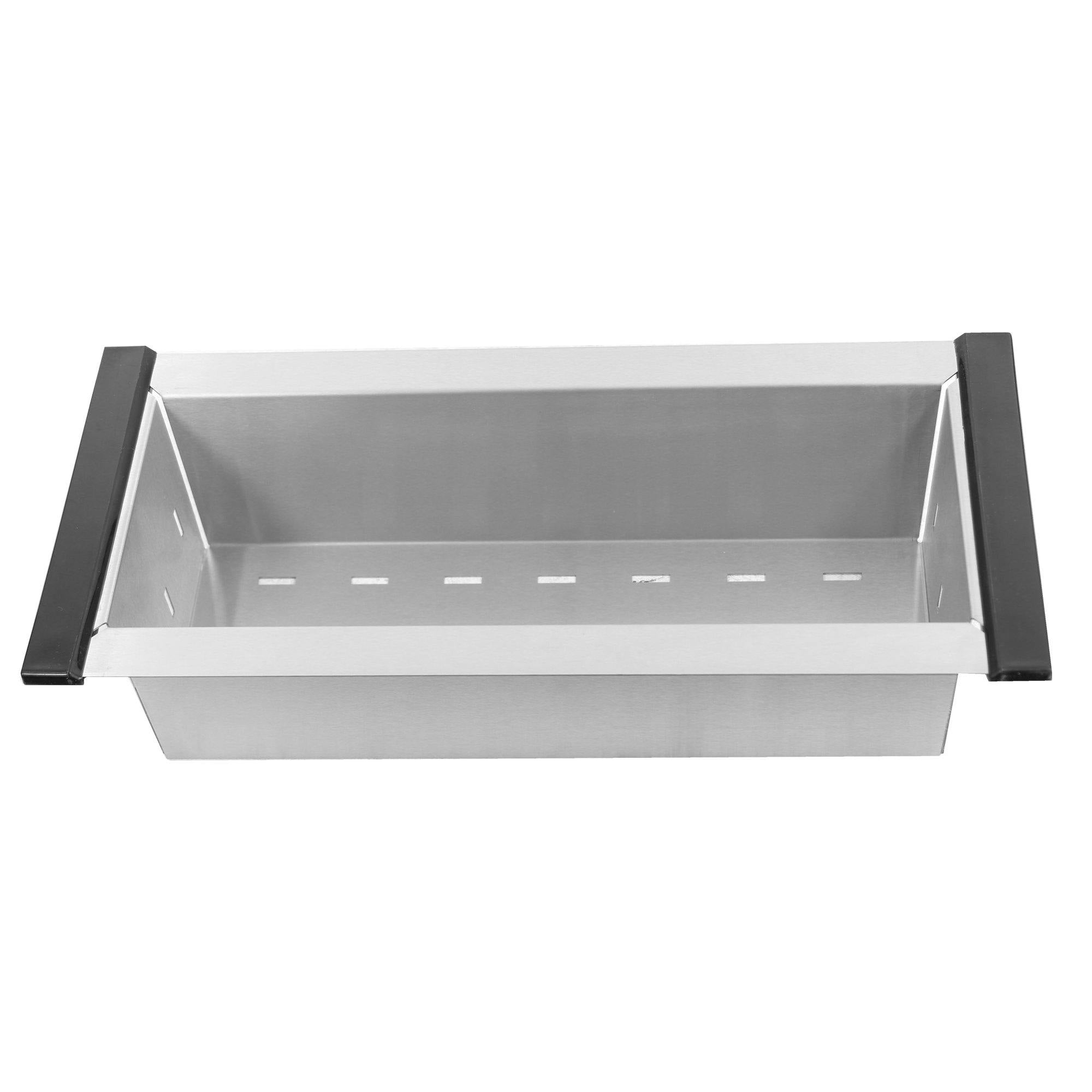 Alternate Image for Nantucket Sinks 17" Stainless Steel Colander for PR3320-APS & PR3020-APS Sinks, DeluxeColander-PR17