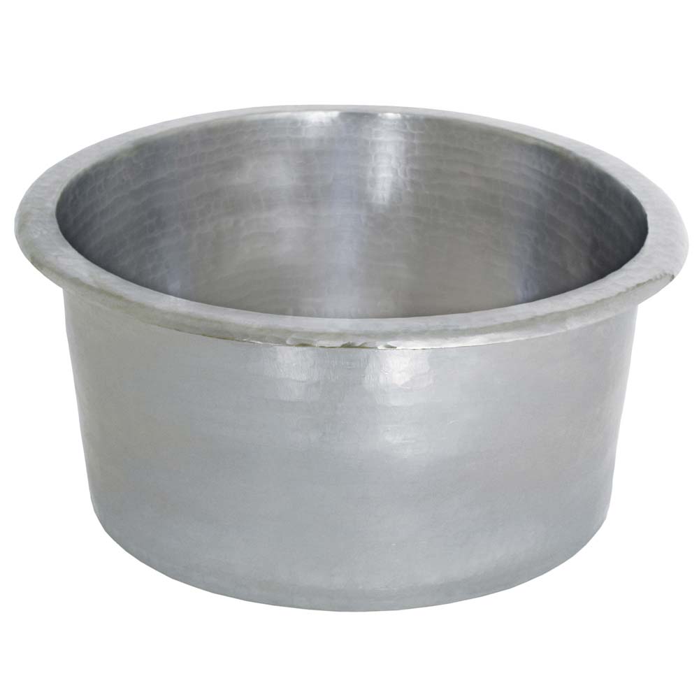 Native Trails Diego 12.5" Nickel Bar/Prep Sink, Brushed Nickel, CPS535