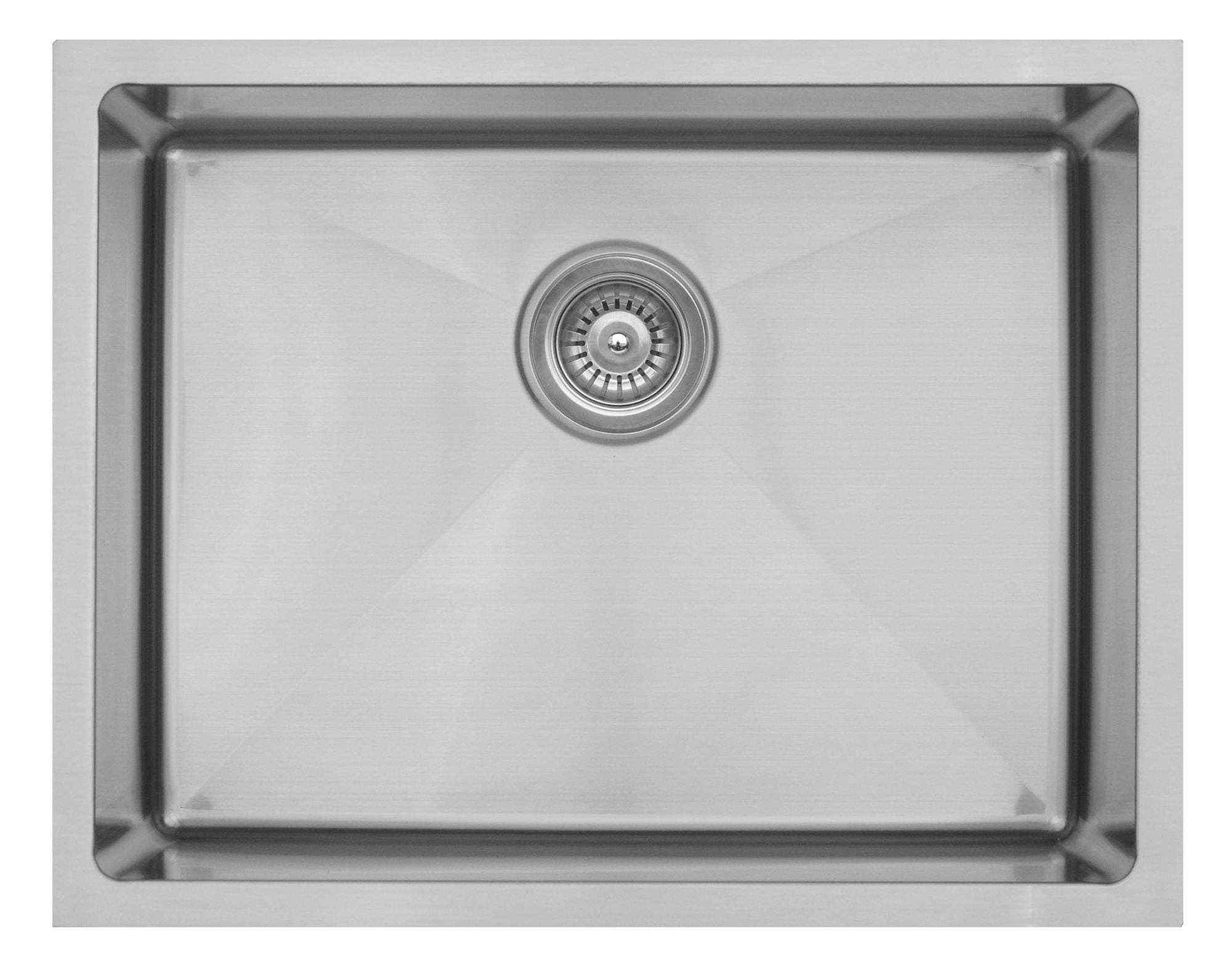 Alternate Image for Karran 23" Undermount Stainless Steel Kitchen Sink, 16 Gauge, EL-73-PK1