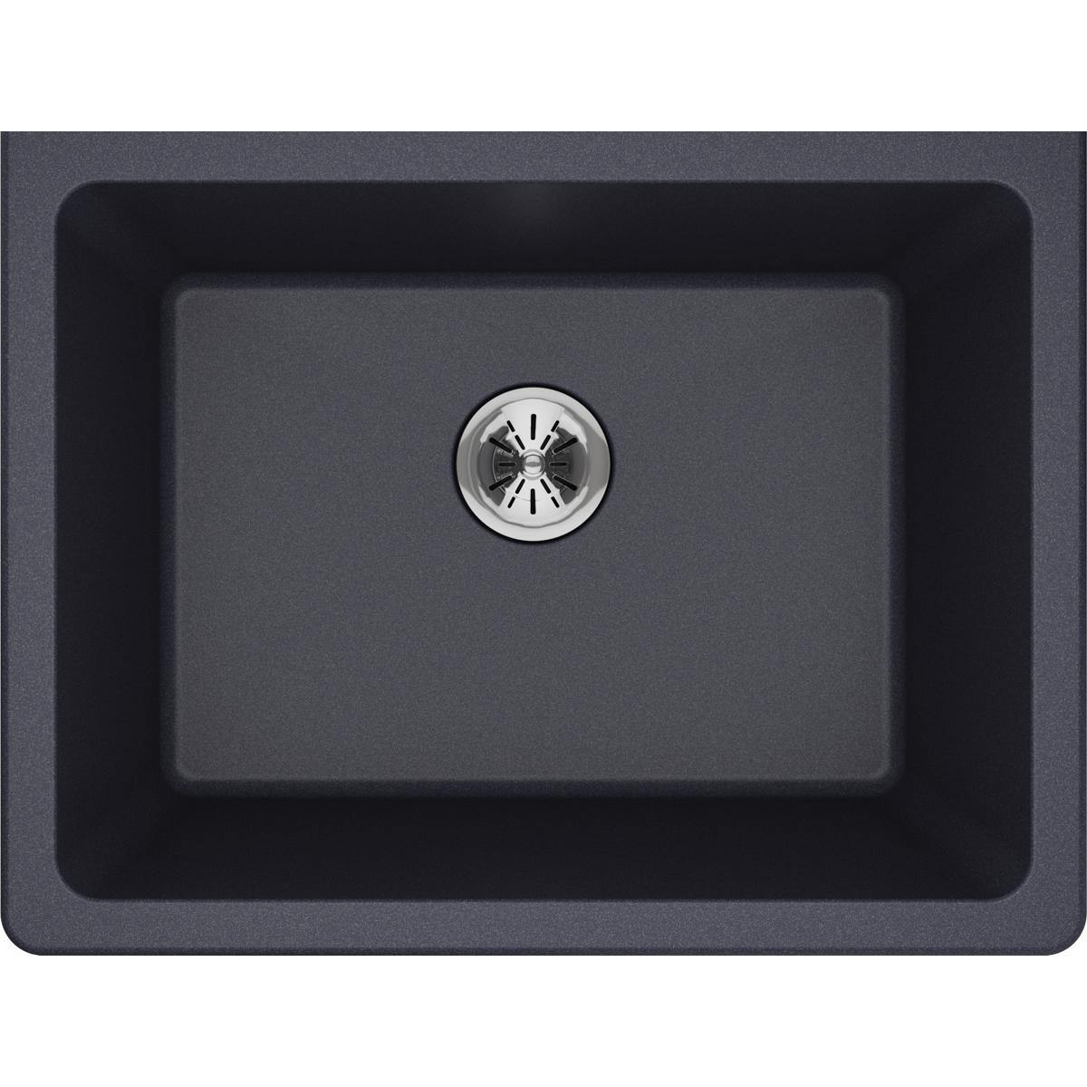 Elkay Classic 25" Quartz Laundry Sink, Dusk Gray, ELGU251912PDGY0