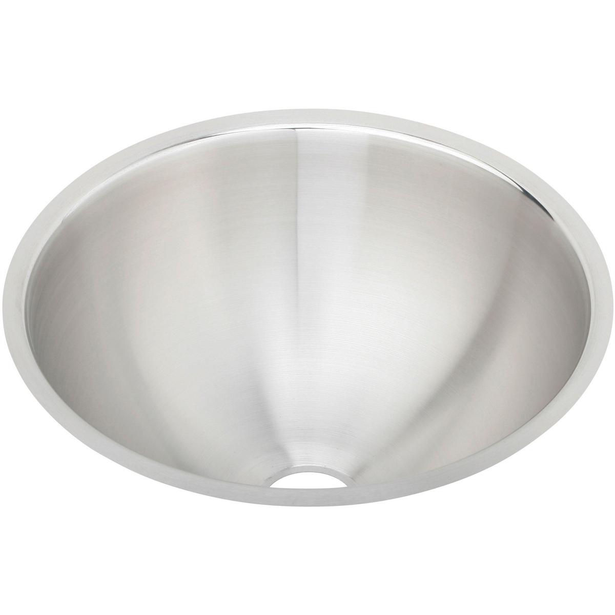 Elkay Asana 14" Stainless Steel Bathroom Sink, Lustrous Satin, ELUH12