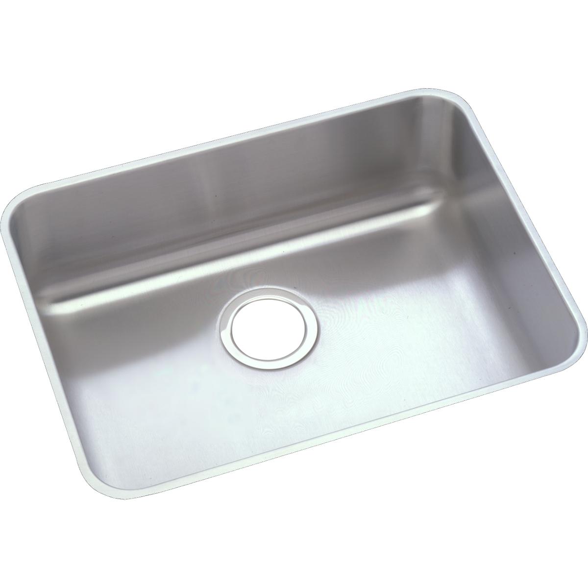 Alternate Image for Elkay Lustertone Classic 22" Stainless Steel Kitchen Sink, 18 Gauge, Lustrous Satin, ELUH191612