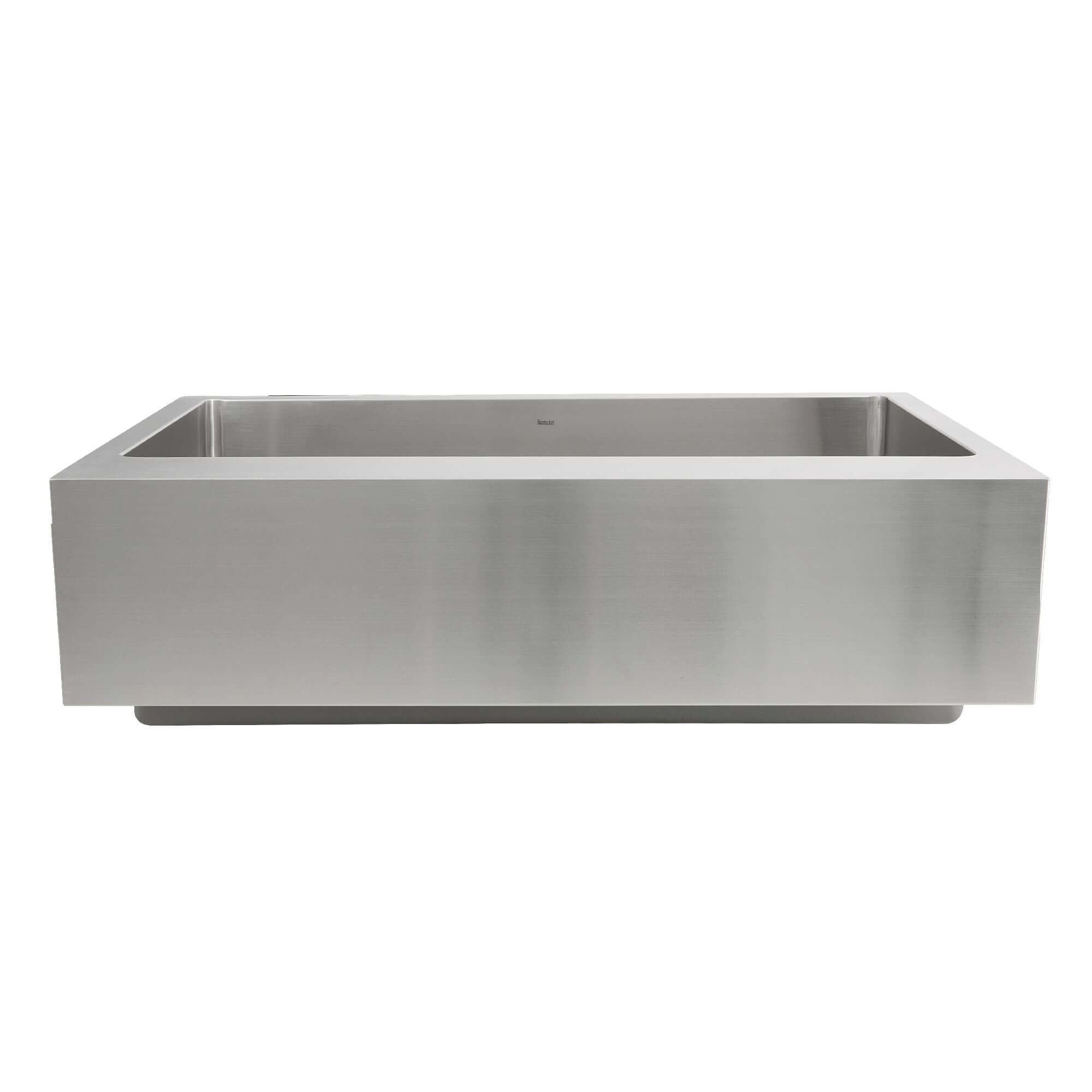 Alternate Image for Nantucket Sinks Pro Series 33" 304 Stainless Steel Retrofit Farmhouse Sink with Accessories, EZApron33-9