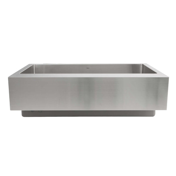 Nantucket Sinks Pro Series 33 Stainless Steel Retrofit Farmhouse Sink