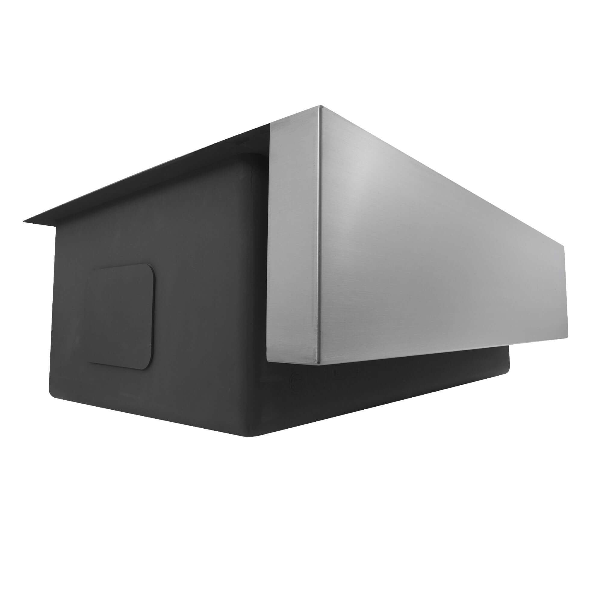 Alternate Image for Nantucket Sinks Pro Series 30" Stainless Steel Retrofit Farmhouse Sink, 16 Gauge, EZApron30