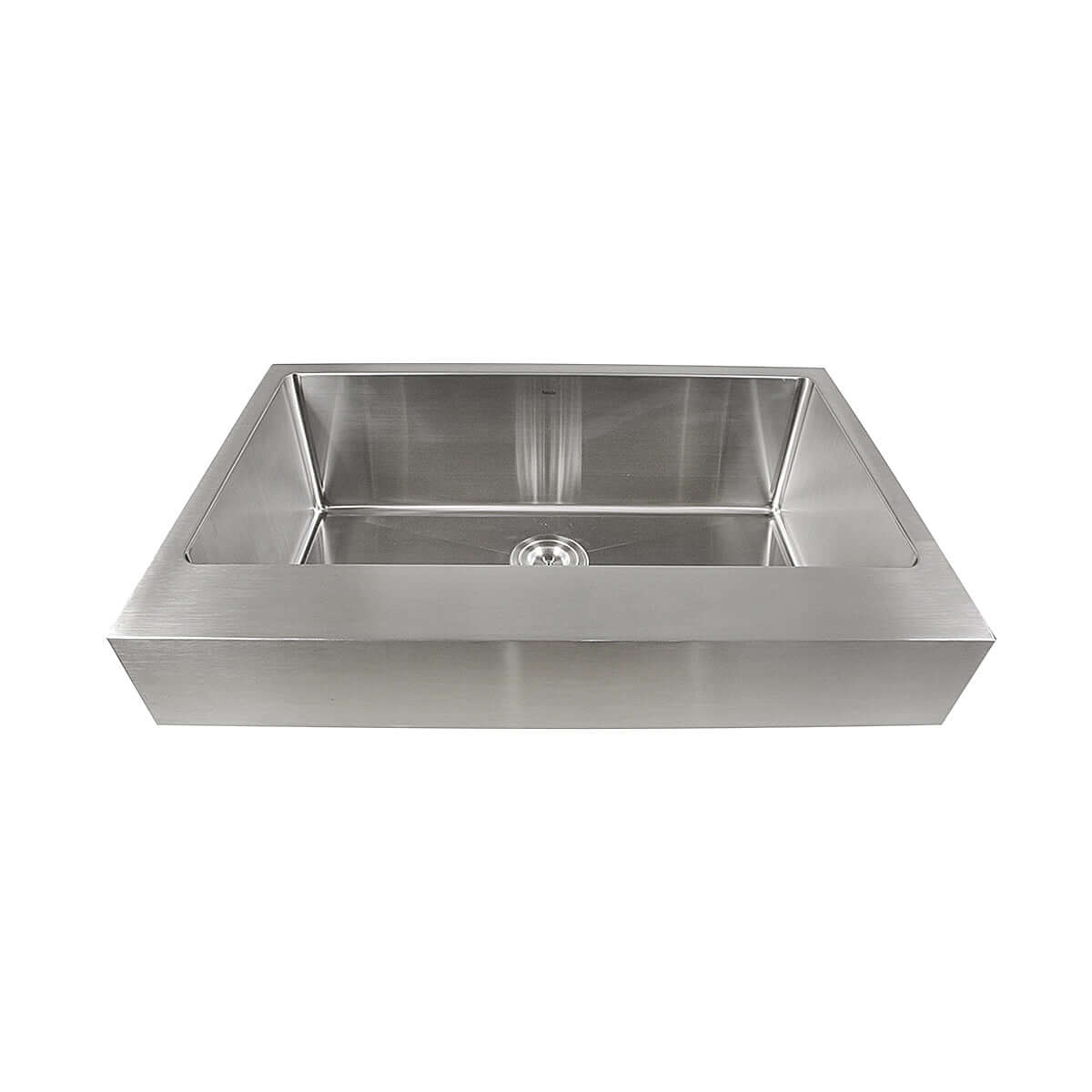 Alternate Image for Nantucket Sinks Pro Series 33" Stainless Steel Retrofit Farmhouse Sink, 16 Gauge, EZApron33-5.5