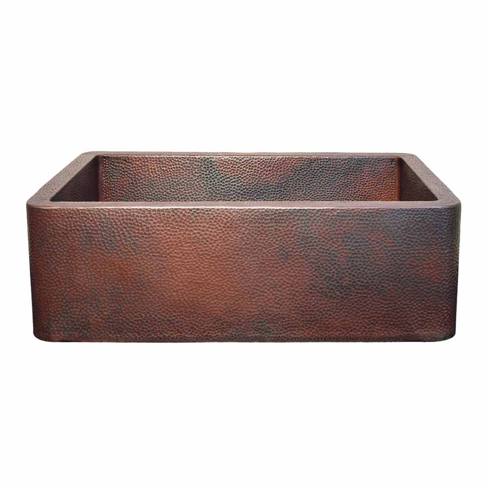 Alternate Image for Native Trails 30" Copper Farmhouse Sink, Antique Copper, CPK294