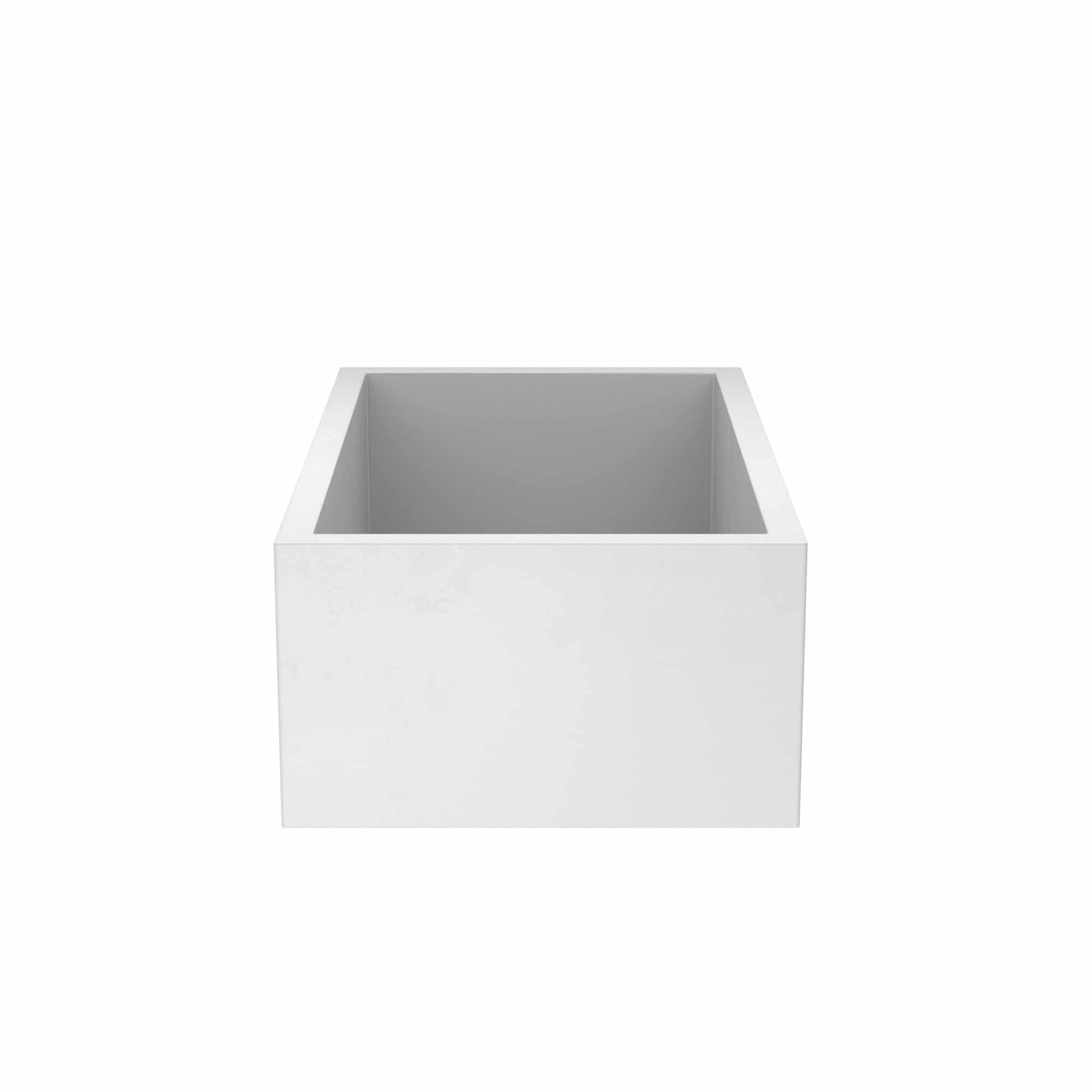 Alternate Image for Native Trails 30" NativeStone Concrete Farmhouse Sink, Pearl, NSK3018-P