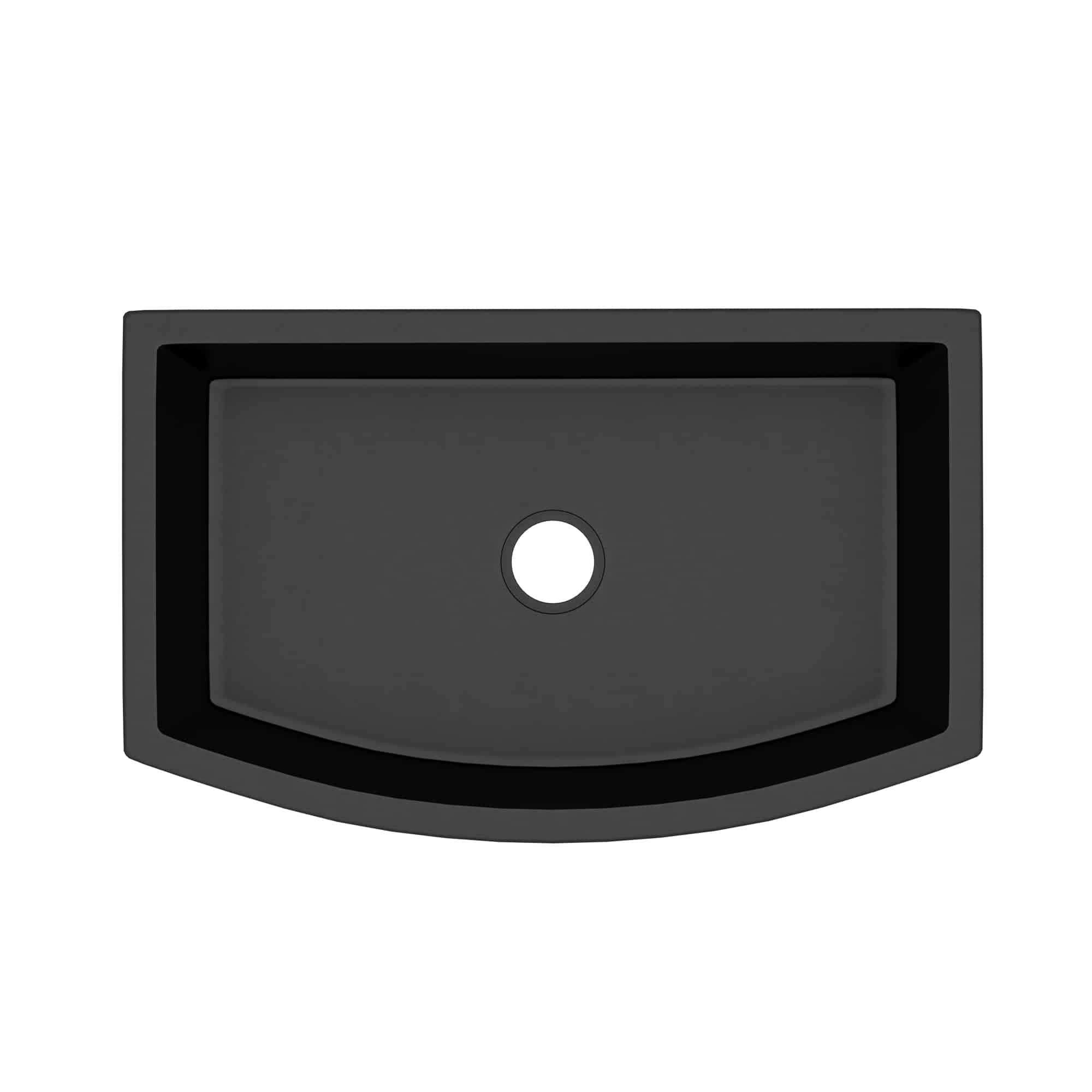 Alternate Image for Native Trails Farmhouse Quartet 33" NativeStone Concrete Farmhouse Sink, Charcoal, NSKQ3320-C