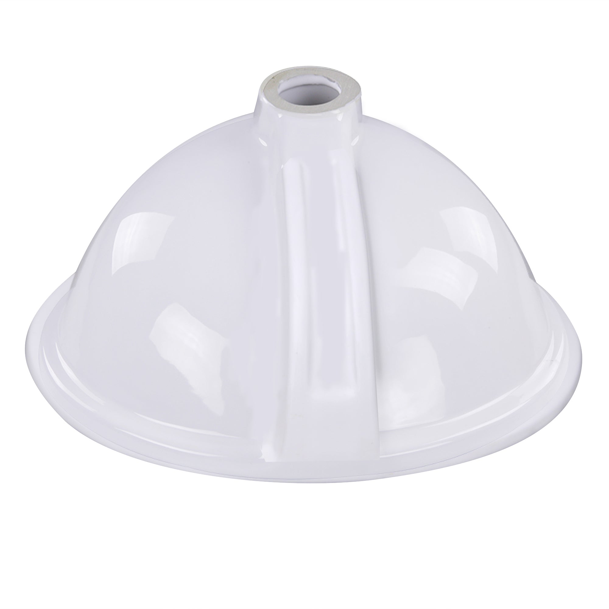 Alternate Image for Nantucket Sinks Great Point 15" x 12.125" Oval Undermount Ceramic - Vitreous China Bathroom Sink, White, GB-13x10-W