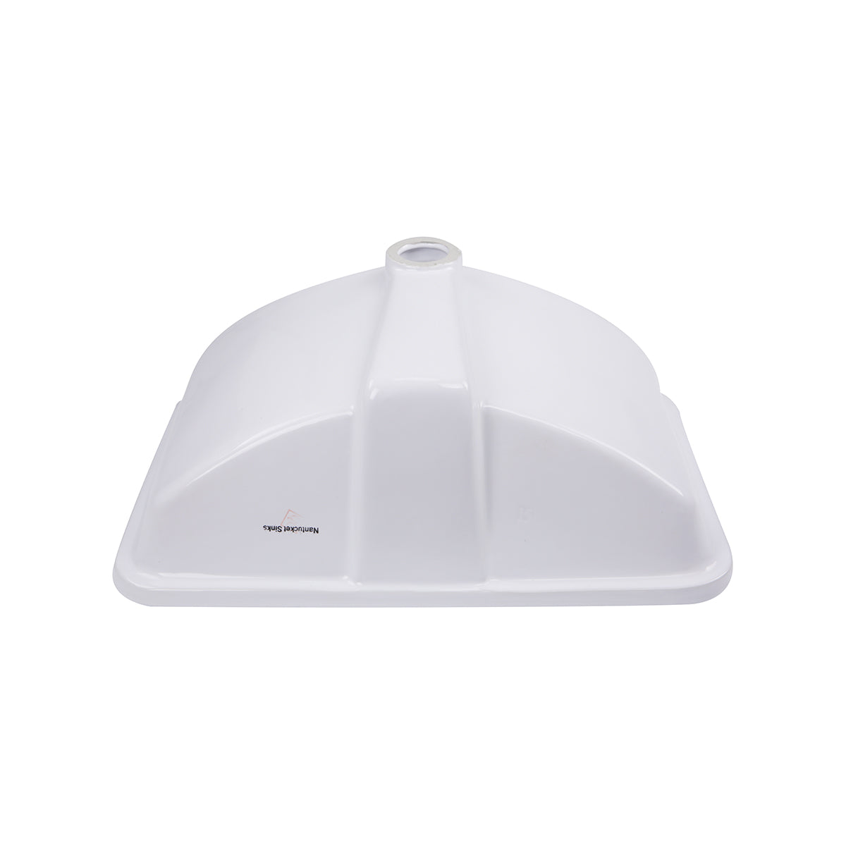 Alternate Image for Nantucket Sinks Great Point 21" Ceramic Bathroom Sink, White, GB-18x12-W