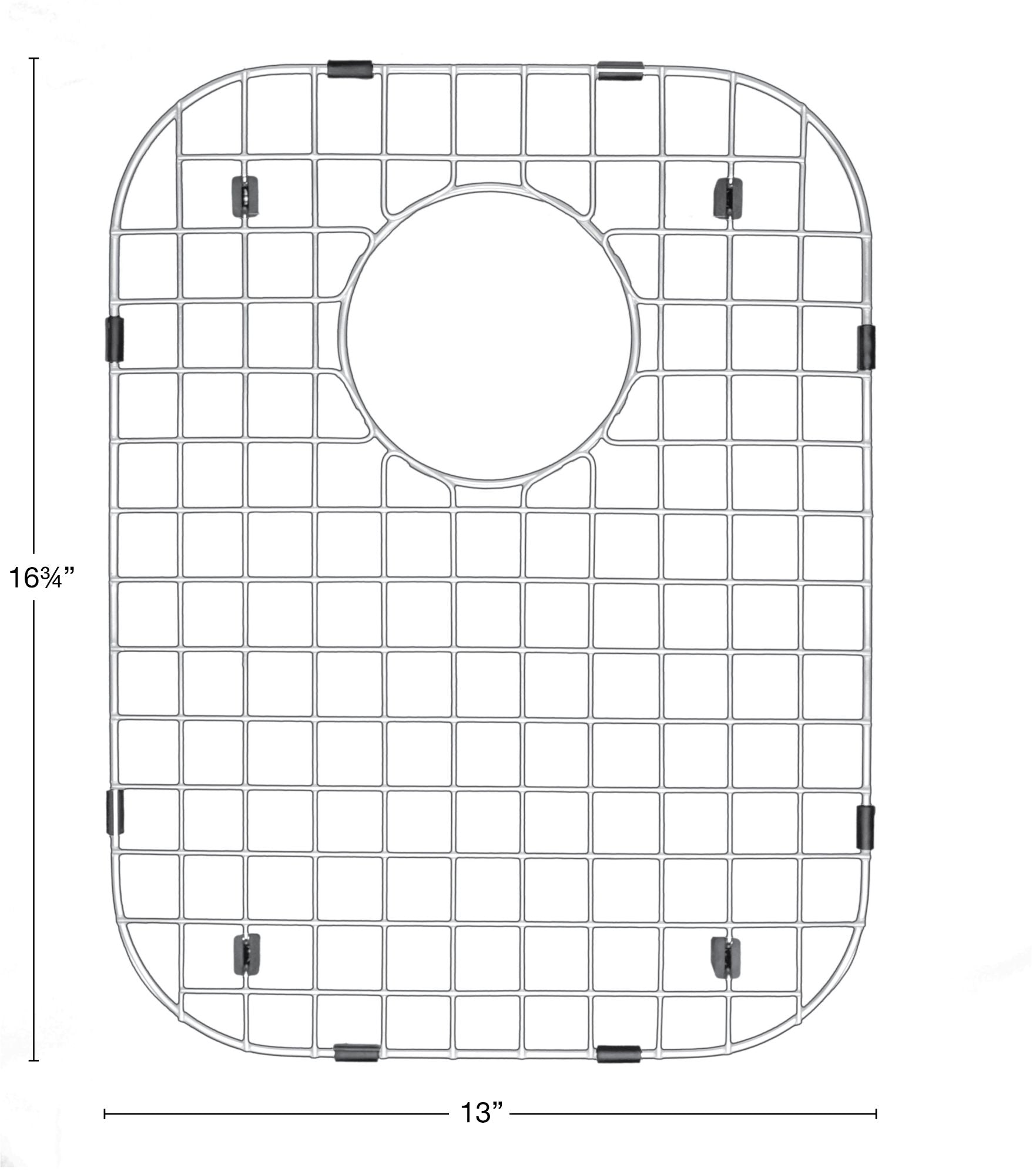 Alternate Image for Karran 13-1/4" x 17-1/4" Stainless Steel Grid, GR-3002