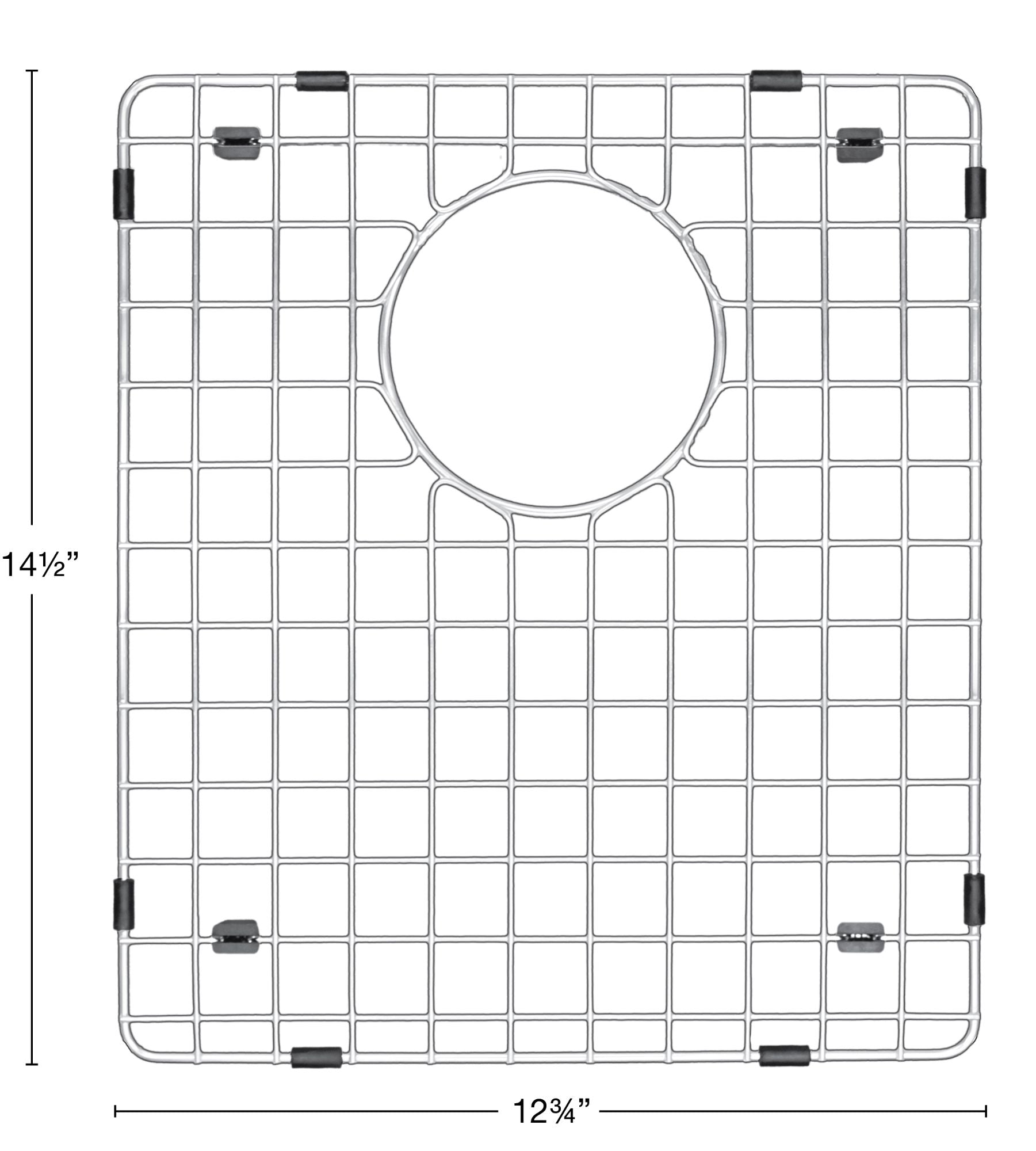 Alternate Image for Karran 12-3/4" x 14-7/8" Stainless Steel Grid, GR-6002