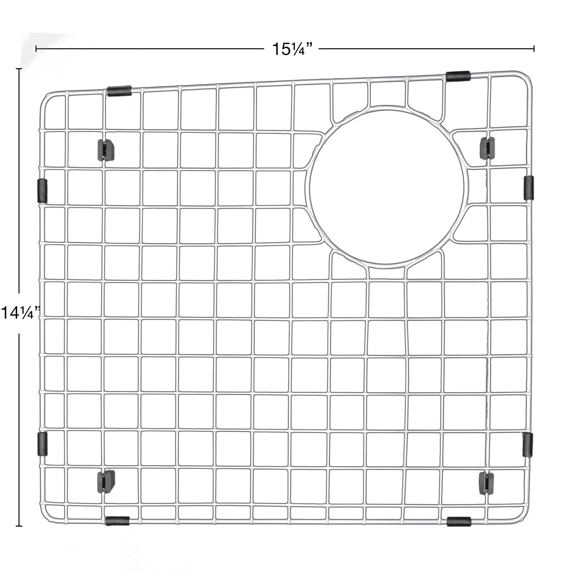 Alternate Image for Karran 15-3/4" x 15" Stainless Steel Grid, GR-6007