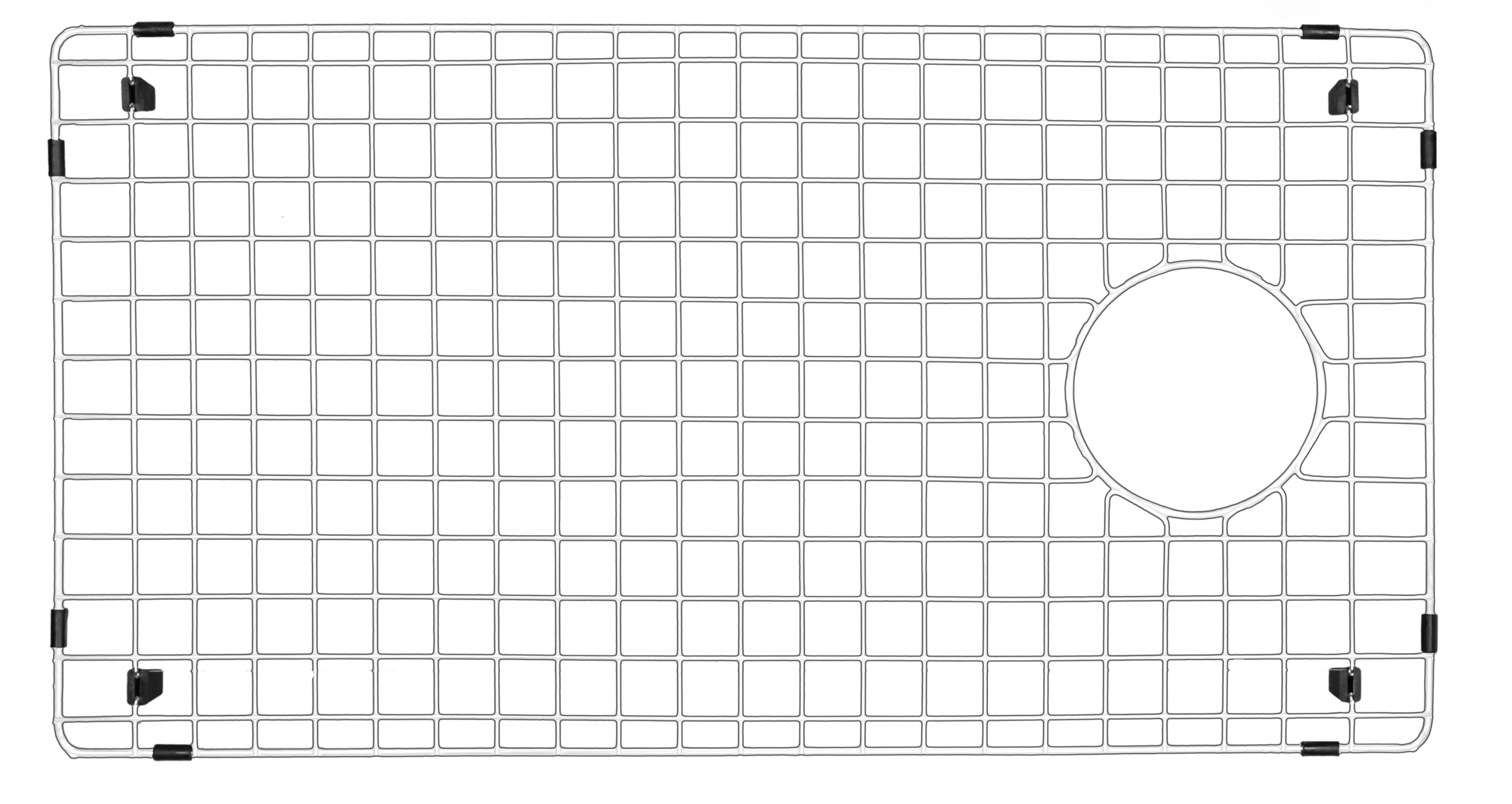 Alternate Image for Karran 27-1/2" x 14-3/4" Stainless Steel Grid, GR-6012
