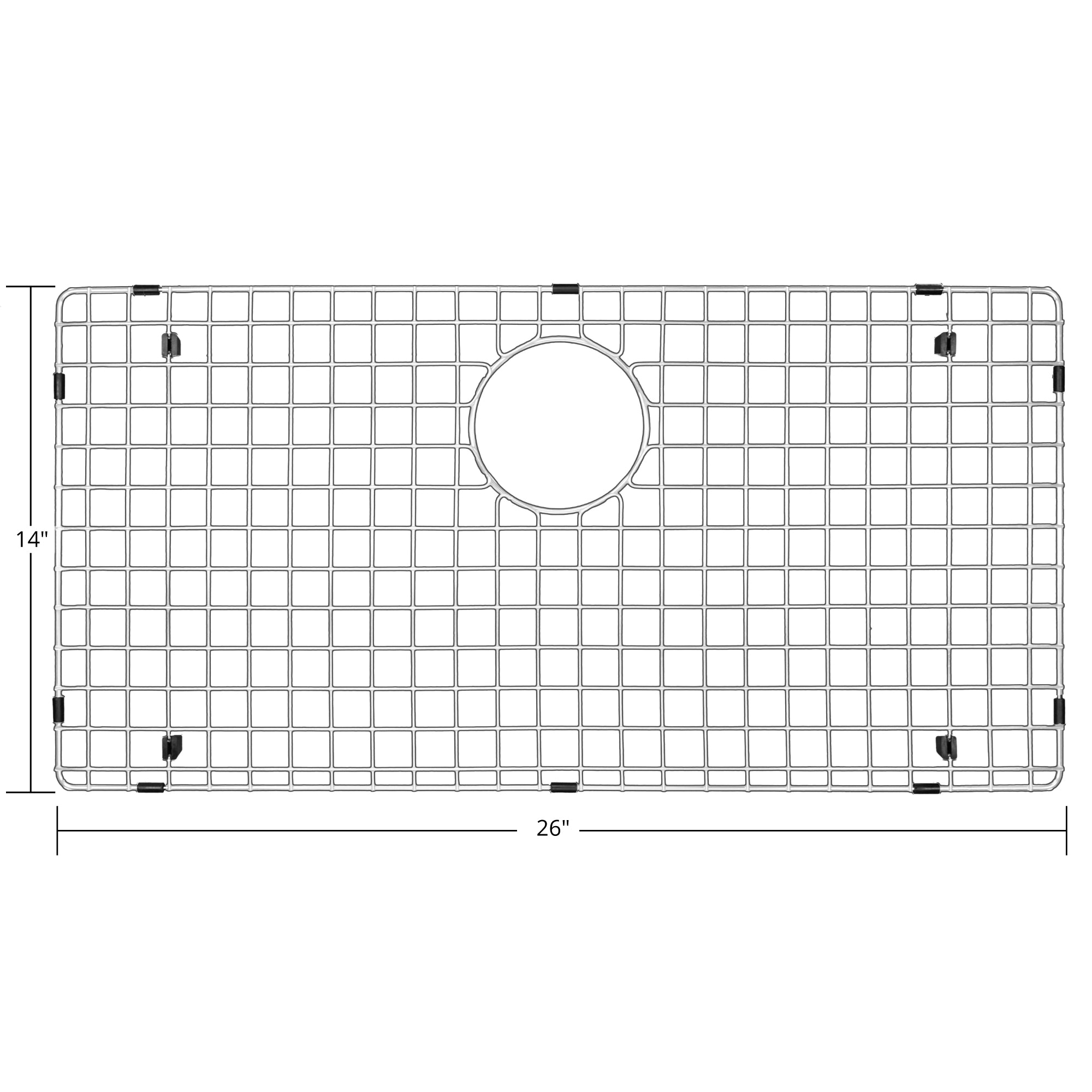 Alternate Image for Karran 26" Stainless Steel Grid, GR-3018