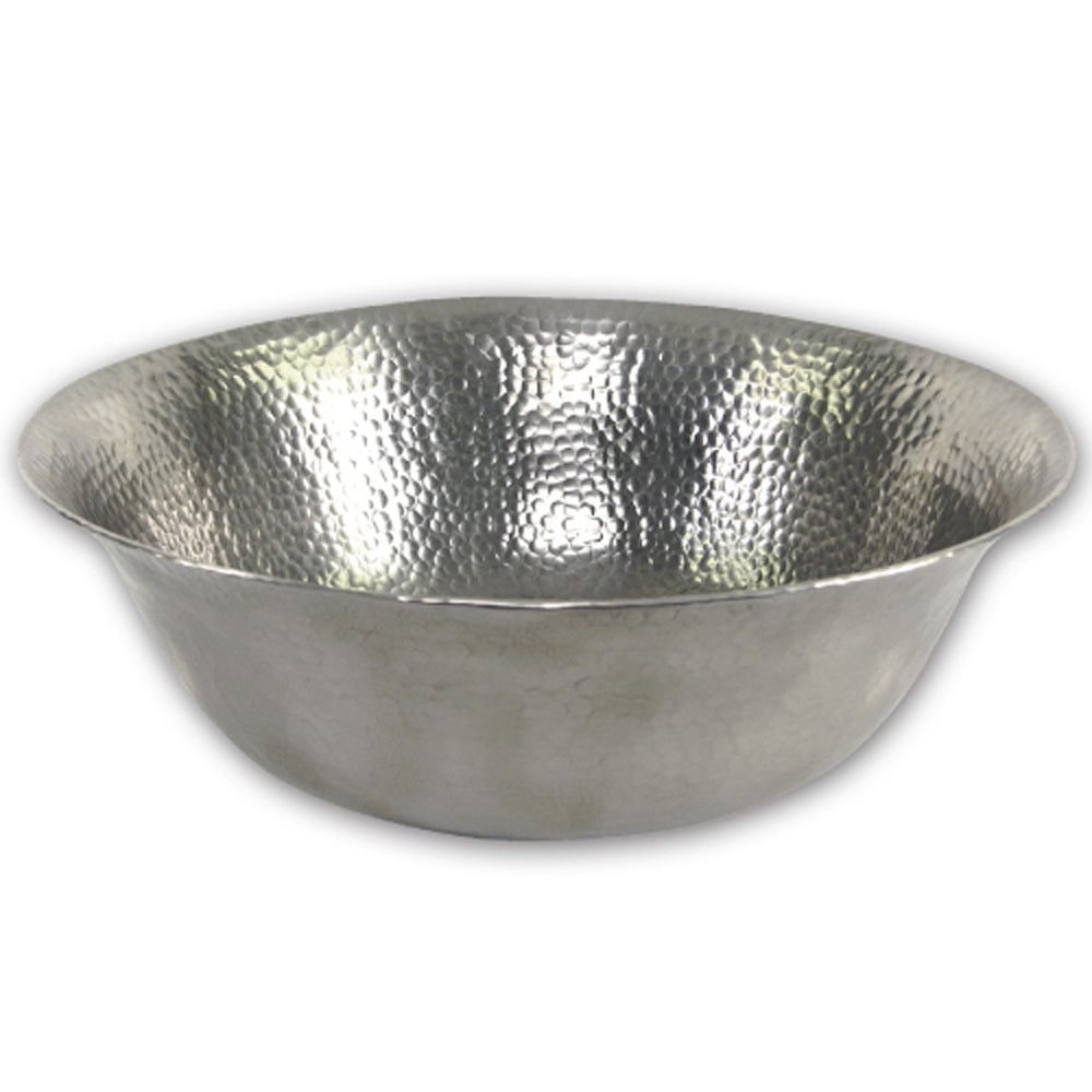 Houzer 16" Copper Bathroom Vessel Sink, Pewter, HW-SIE2V