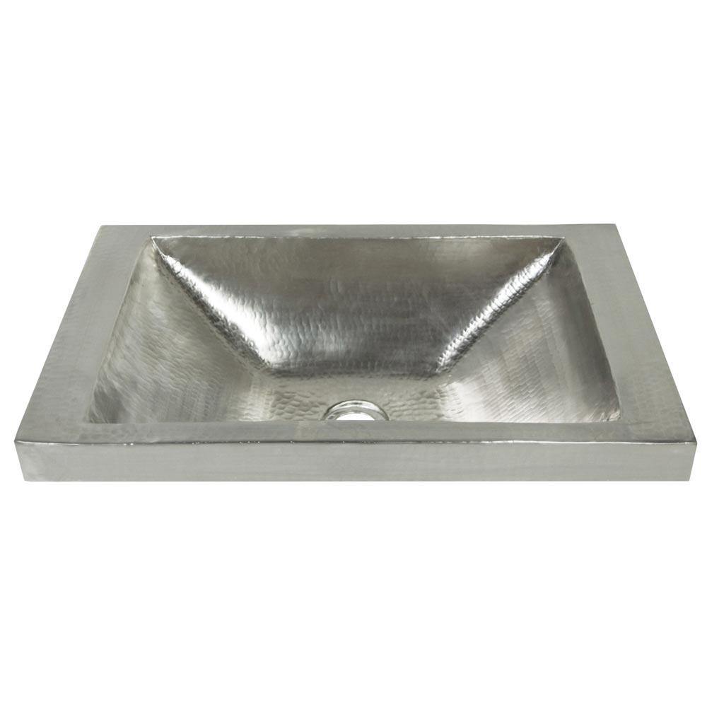 Alternate Image for Native Trails Hana 20" Rectangle Nickel Bathroom Sink, Brushed Nickel, CPS542