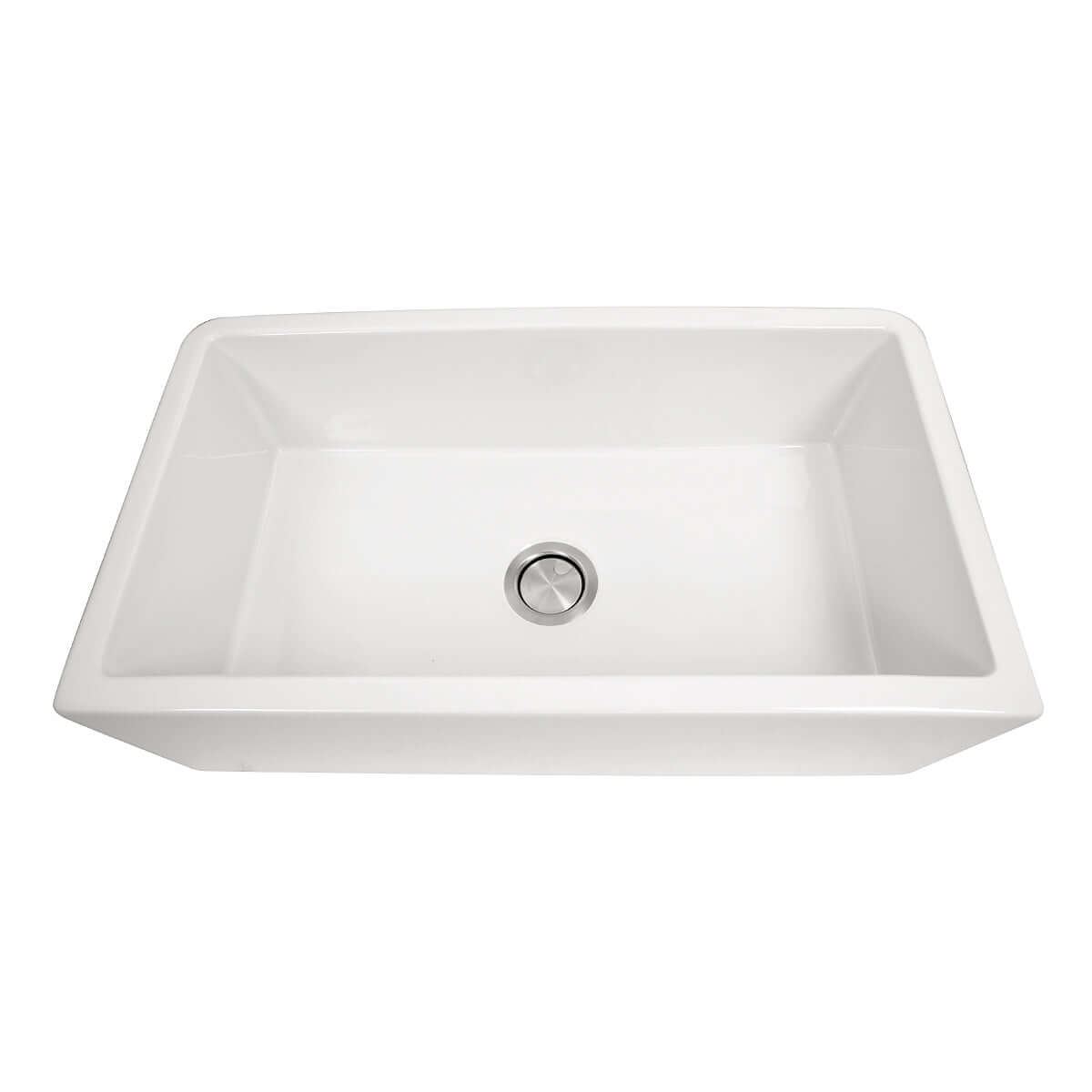 Alternate Image for Nantucket Sinks Cape 33" Fireclay Farmhouse Sink, White, Harwich-33
