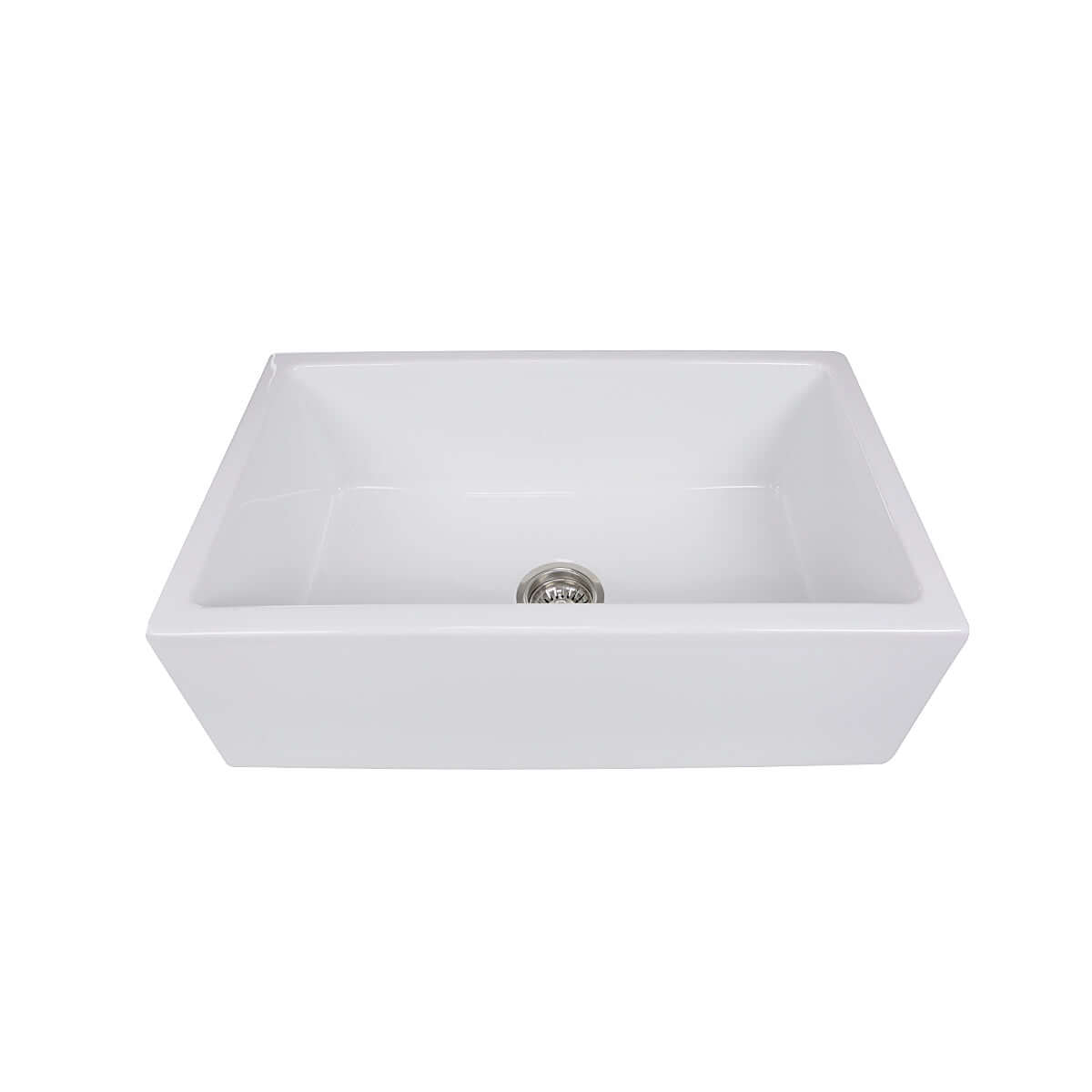 Alternate Image for Nantucket Sinks Cape 30" Fireclay Farmhouse Sink, White, Hyannis-30