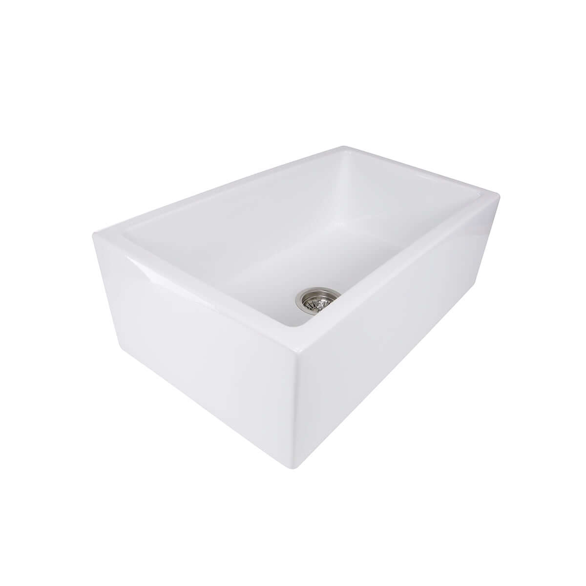 Alternate Image for Nantucket Sinks Cape 30" Fireclay Farmhouse Sink, White, Hyannis-30