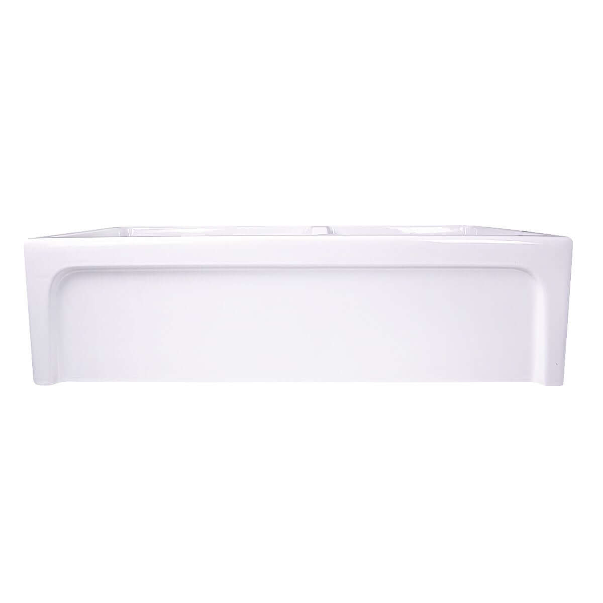 Alternate Image for Nantucket Sinks Cape 36" Fireclay Farmhouse Sink, 60/40 Double Bowl, White, Hyannis-36-DBL