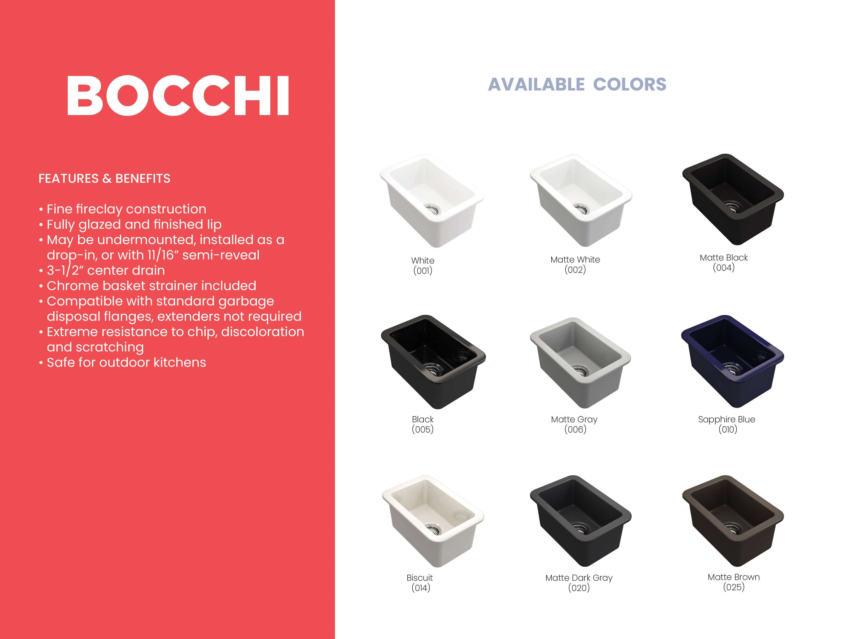 Alternate Image for BOCCHI Sotto 12" Fireclay Undermount Single Bowl Bar Sink with Strainer, Sapphire Blue, 1358-010-0120