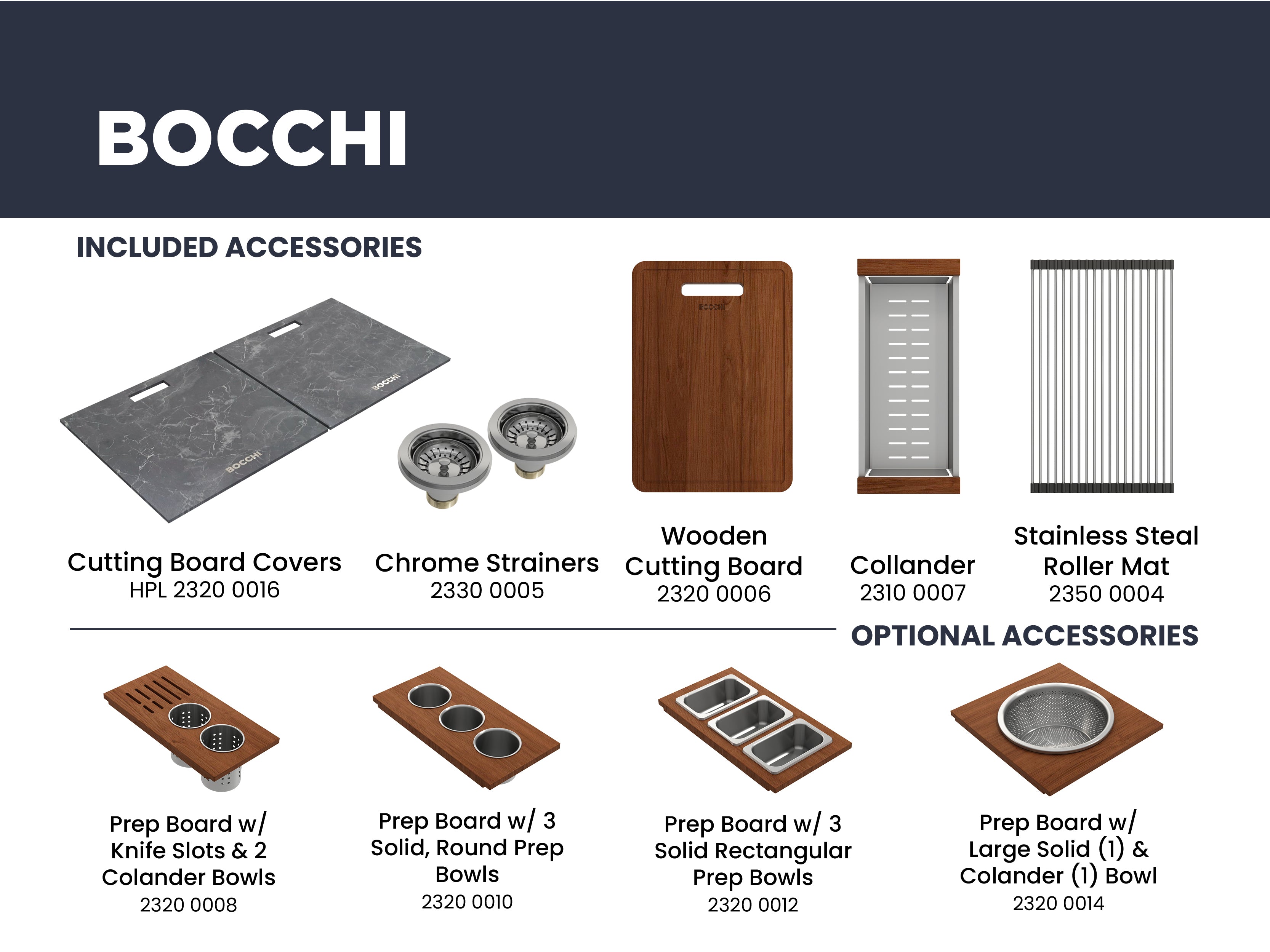 Alternate Image for BOCCHI Baveno Lux 34" Undermount Granite Workstation Kitchen Sink Kit with Accessories, 50/50 Double Bowl, Matte Black, 1618-504-0126HP