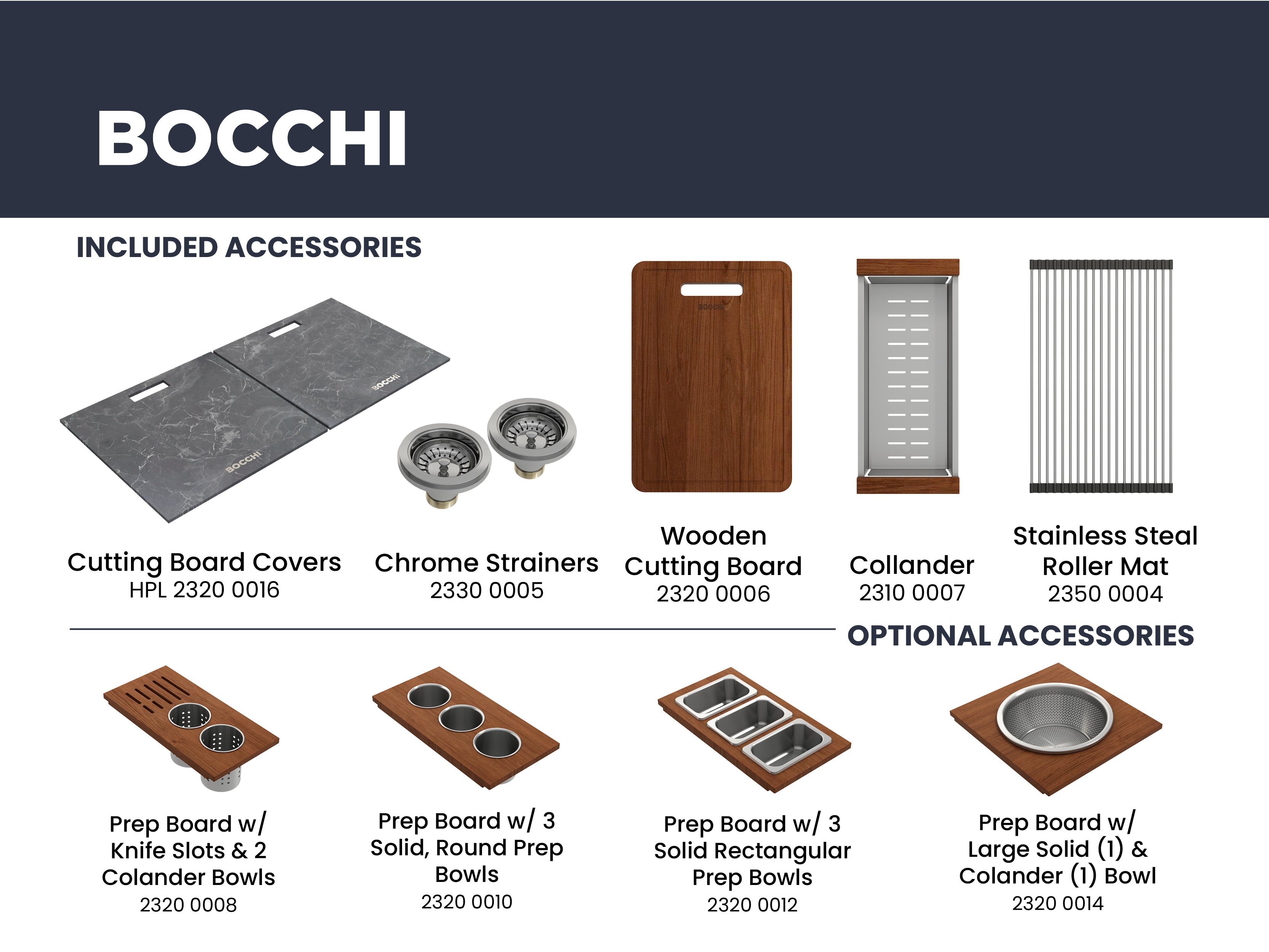 Alternate Image for BOCCHI Baveno Lux 34" Undermount Granite Workstation Kitchen Sink Kit with Accessories, 50/50 Double Bowl, Metallic Black, 1618-505-0126HP