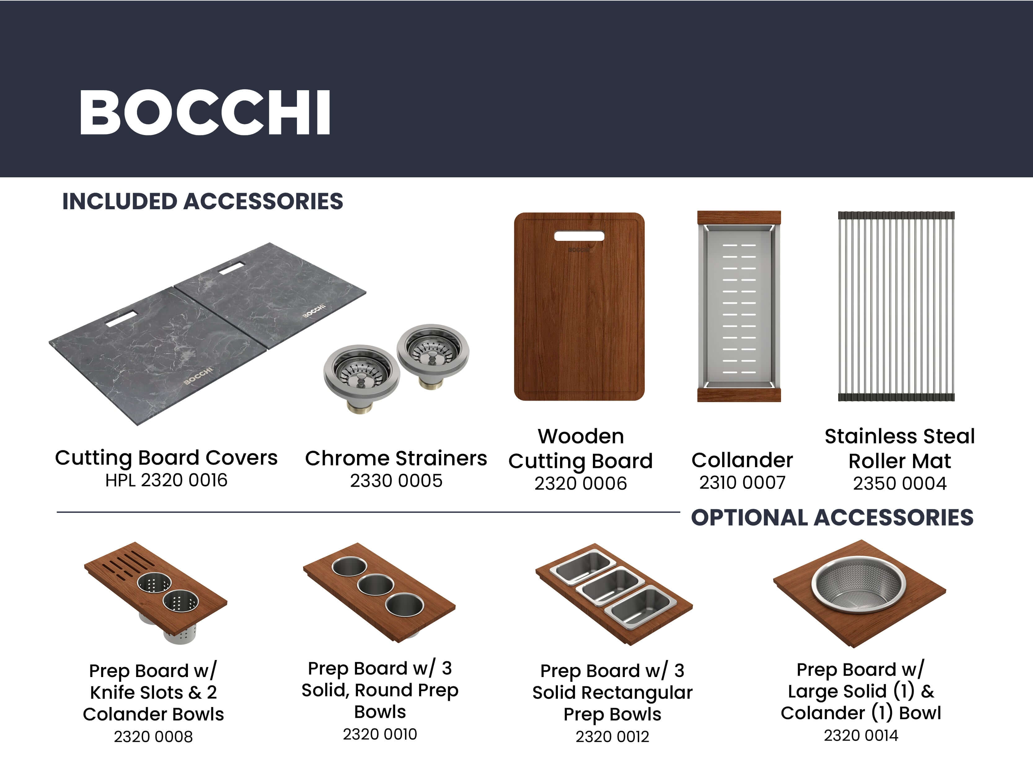 Alternate Image for BOCCHI Baveno Lux 34" Undermount Granite Workstation Kitchen Sink Kit with Accessories, 50/50 Double Bowl, Concrete Gray, 1618-506-0126HP