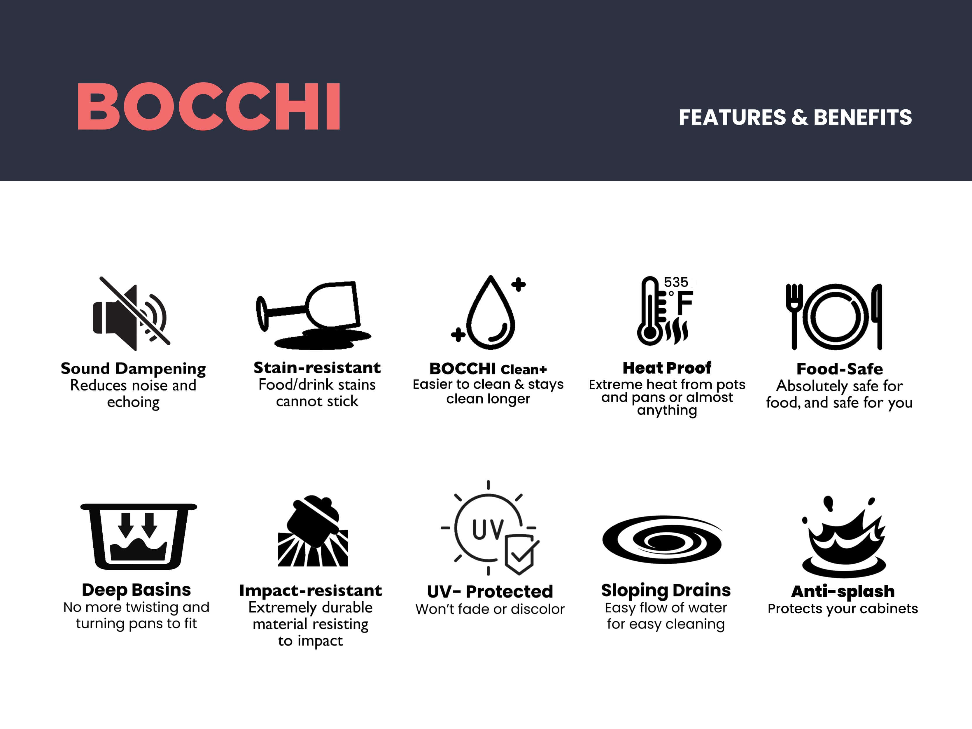 Alternate Image for BOCCHI Campino Uno 16" Rectangle Granite Bar/Prep Sink with Accessories, Milk White, 1608-507-0126