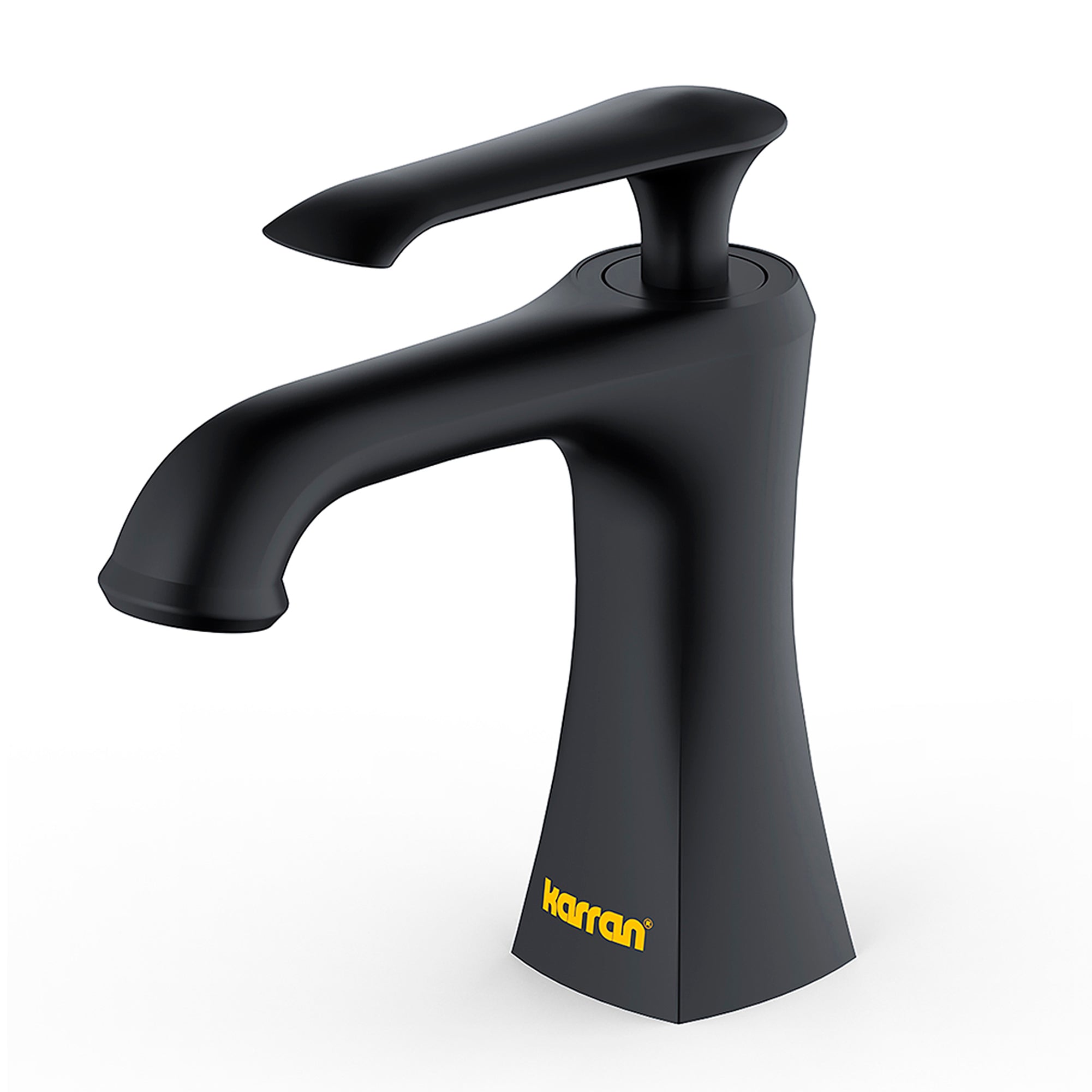 Alternate Image for Karran Woodburn 1.2 GPM Single Lever Handle Lead-free Brass ADA Bathroom Faucet, Basin, Matte Black, KBF410MB
